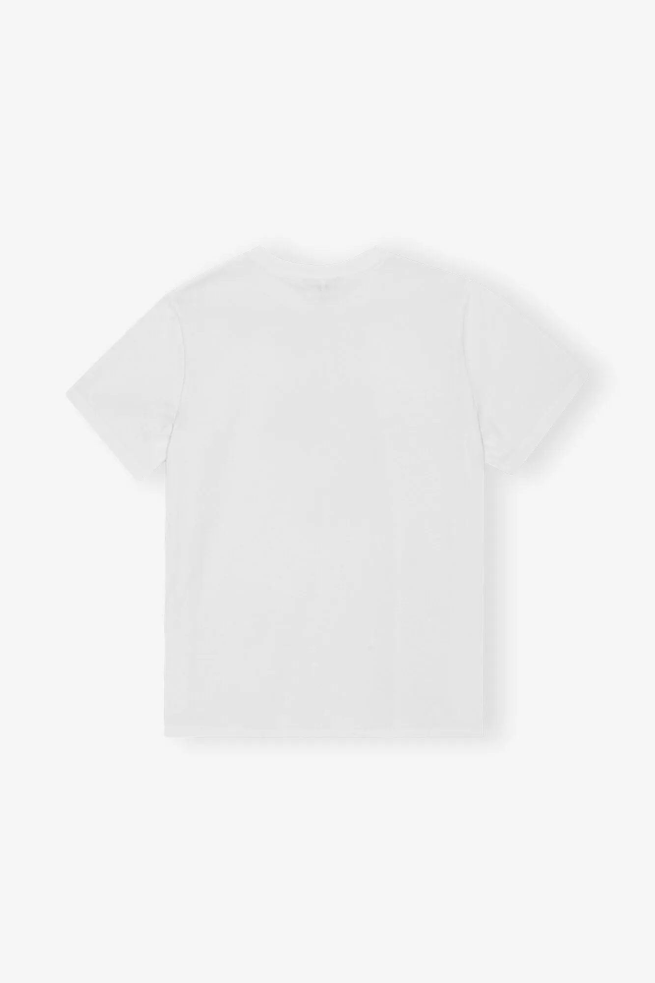 Basic Jersey Kittens Relaxed T-Shirt - Bright White