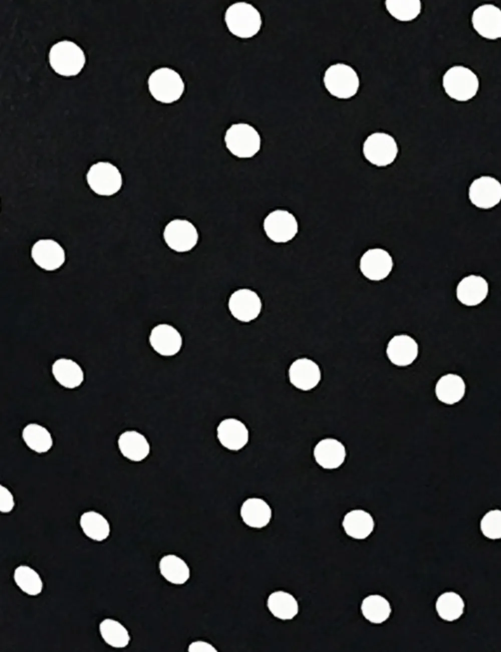 Black & White Dime Dot 1930s Venice Beach Balboa Swing Dress