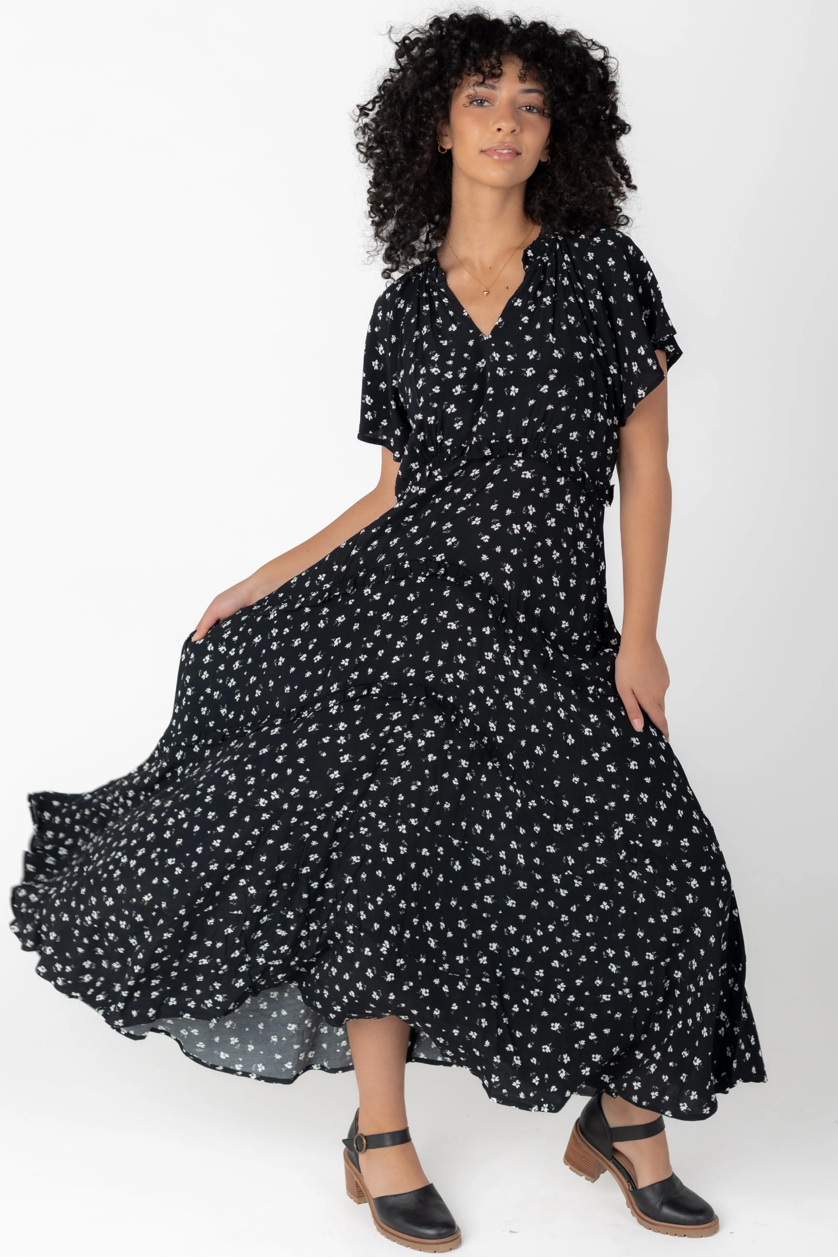 Brass & Roe Northern Tiered Dress