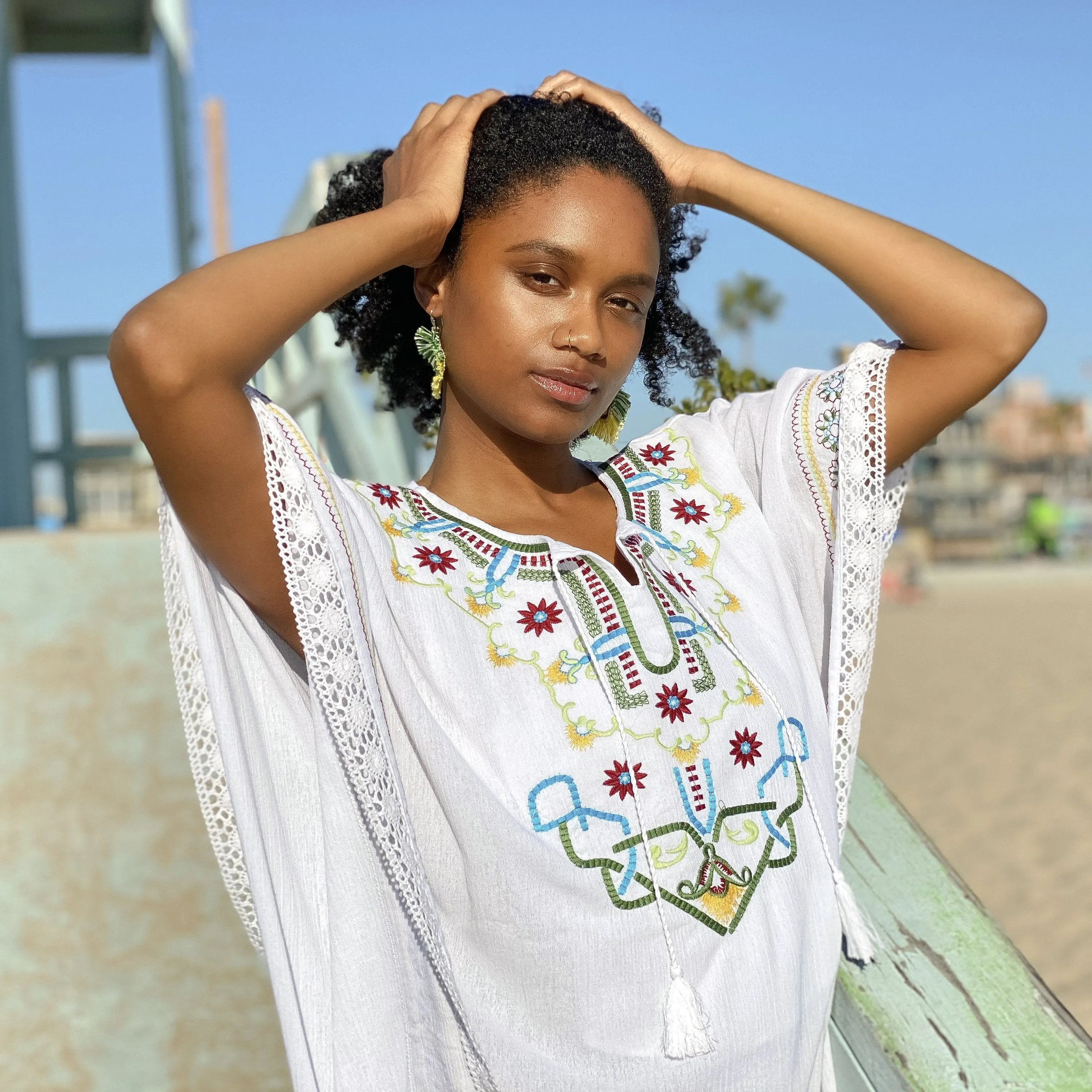 Breezy Silhouette- 100% Cotton Women Loose