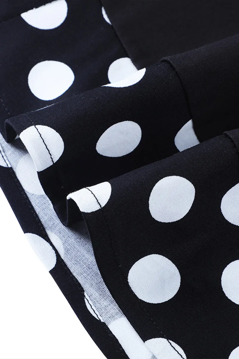 BT3151 Polka Dots Midi Dress