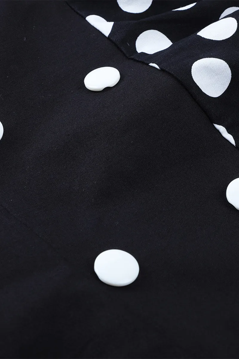BT3151 Polka Dots Midi Dress