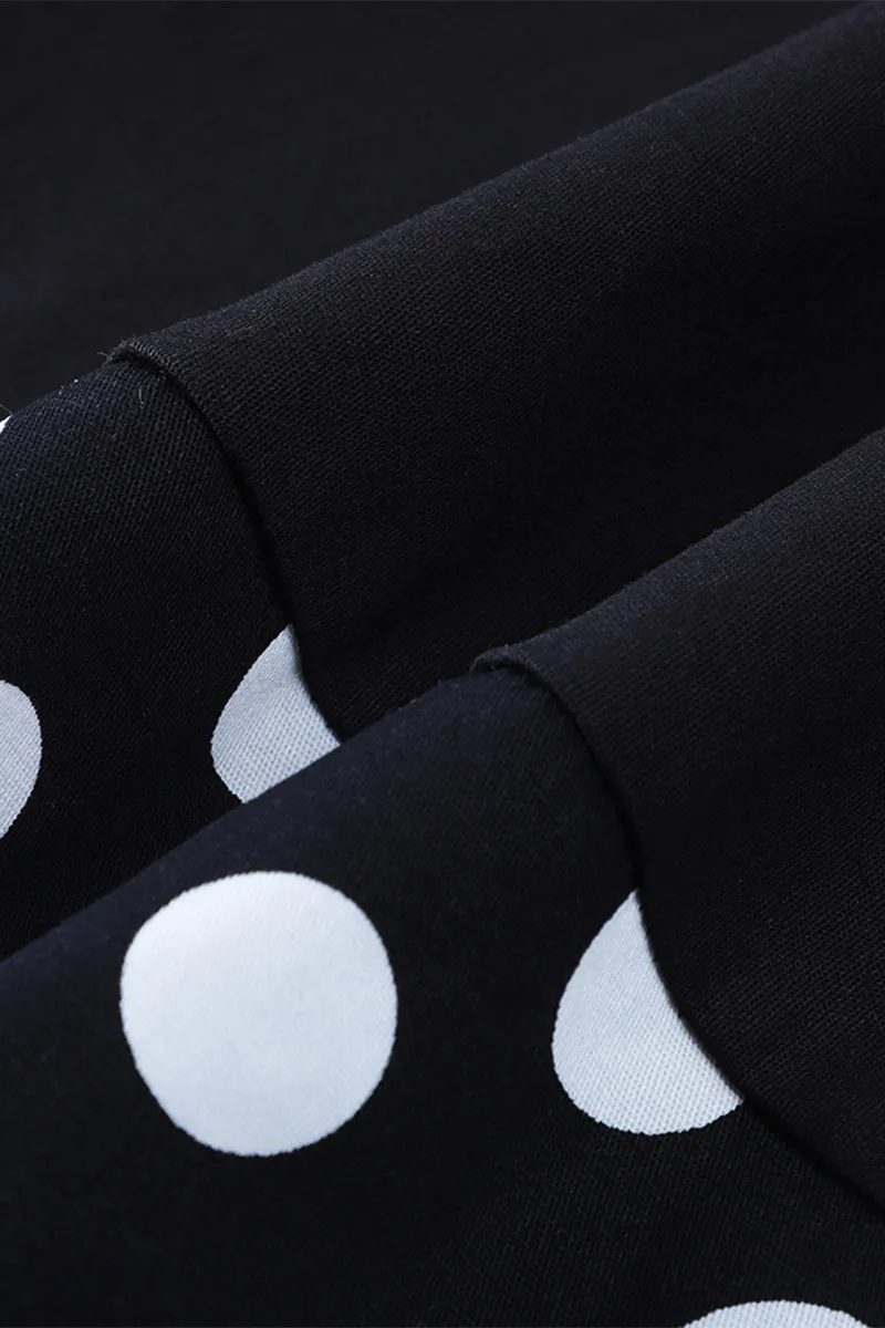 BT3151 Polka Dots Midi Dress