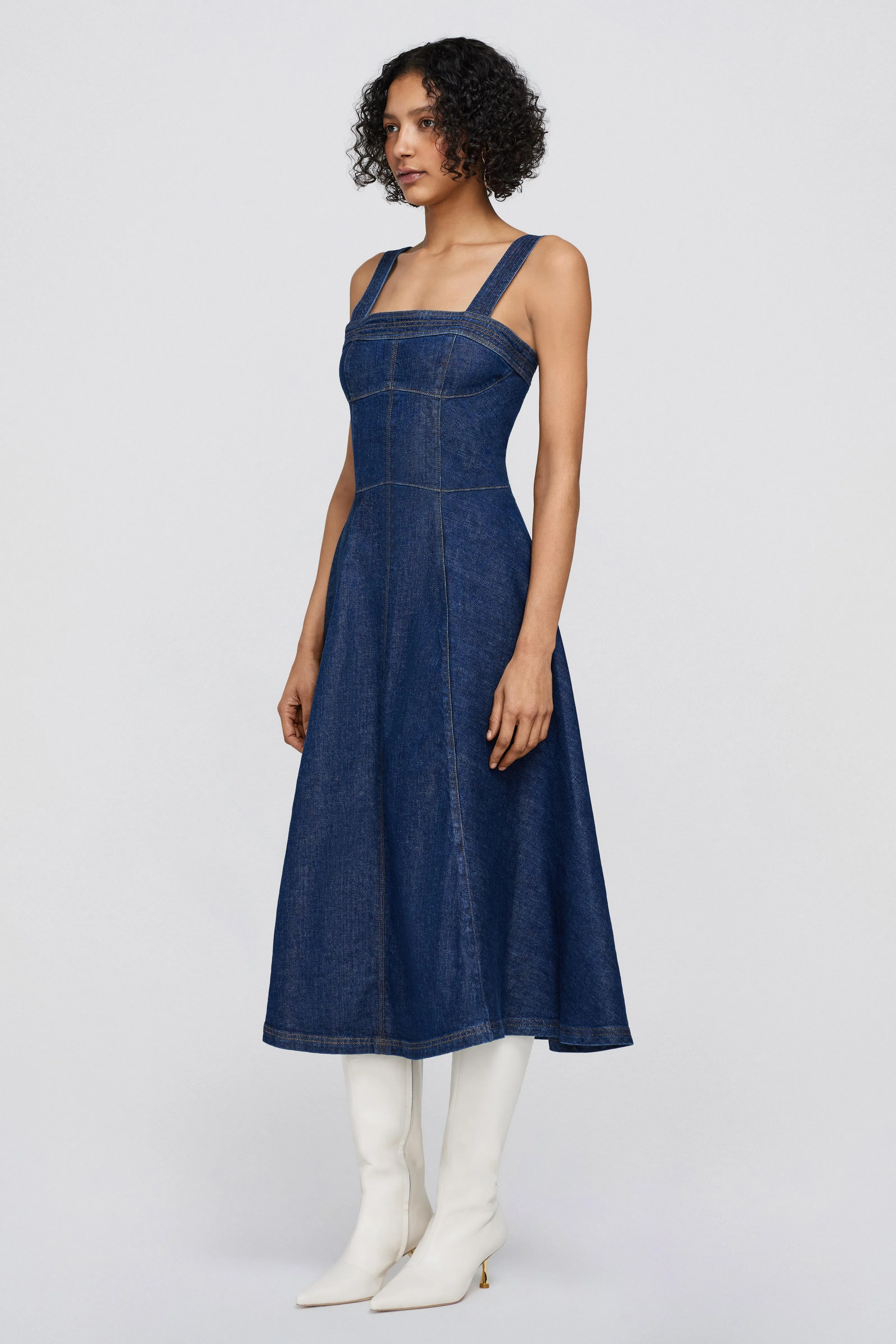Cici Denim Dress