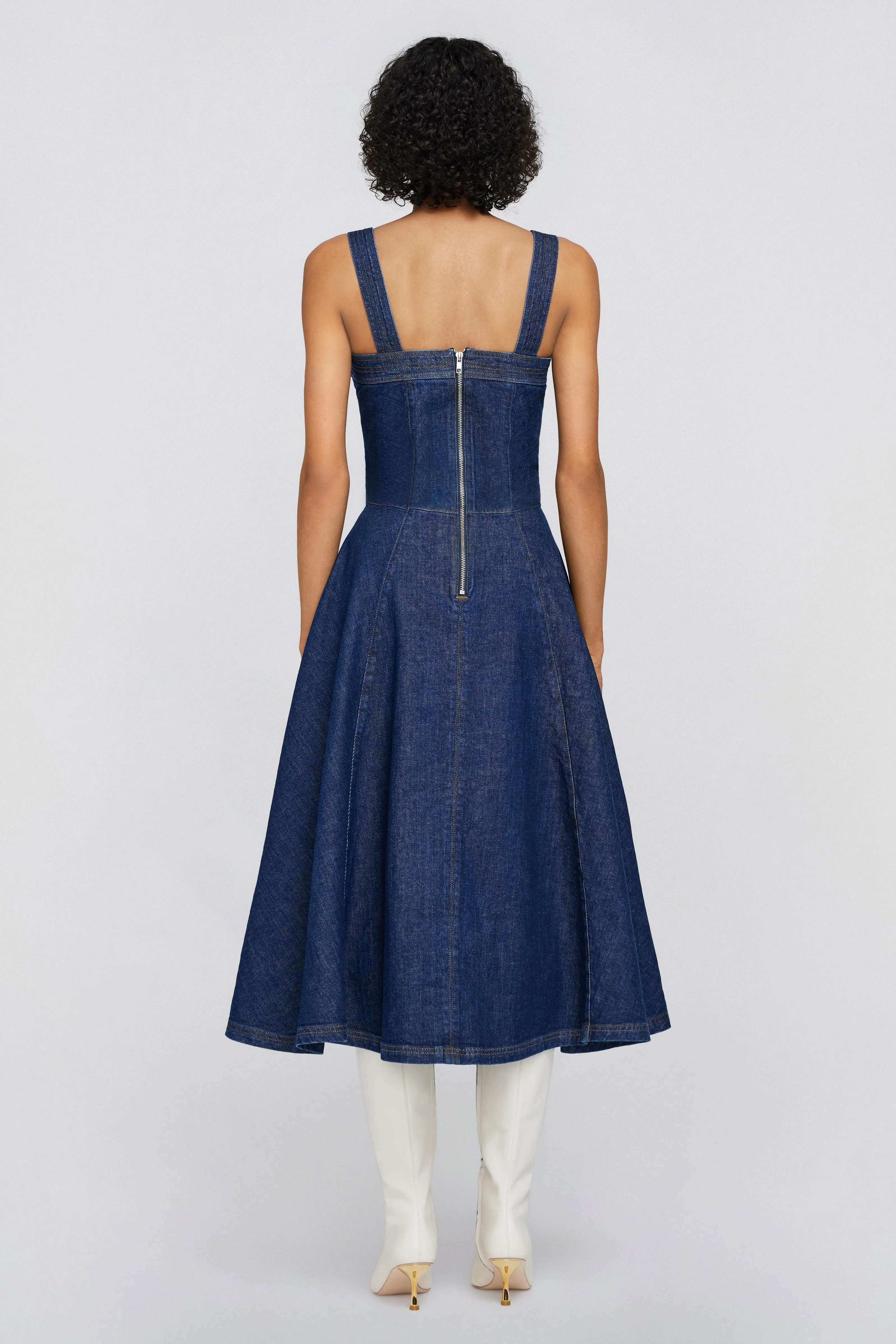 Cici Denim Dress
