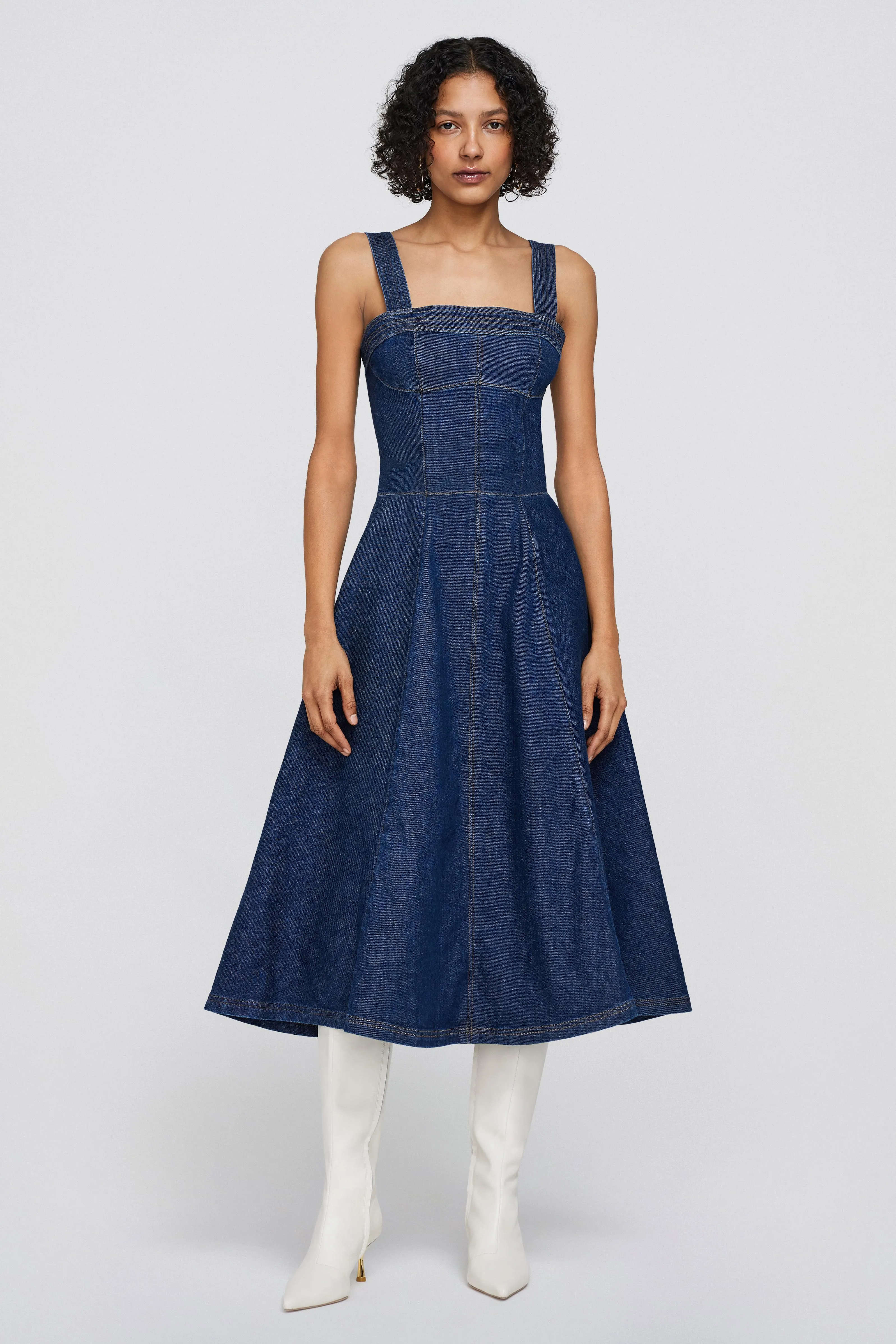 Cici Denim Dress