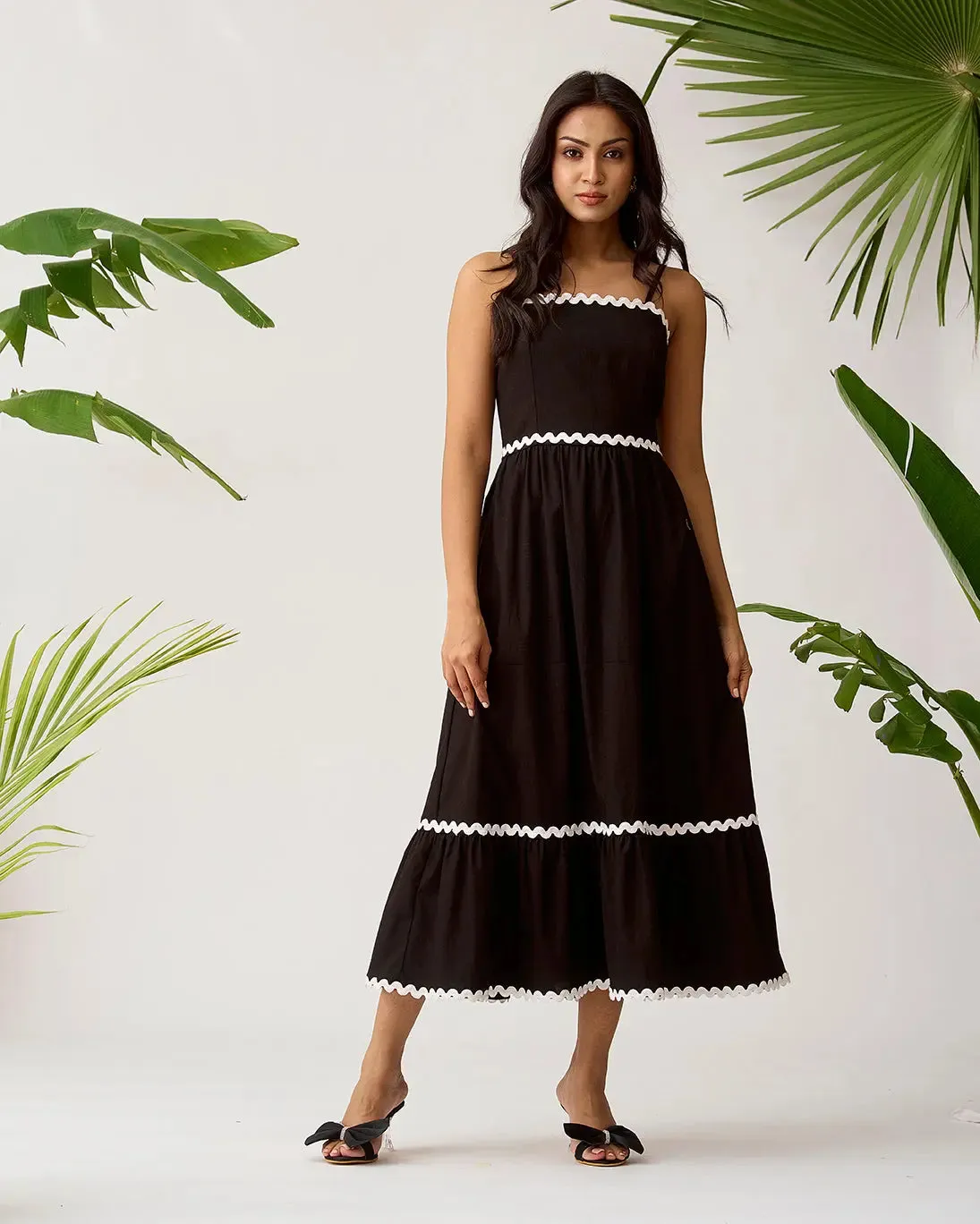 Coastal Breeze Lace Overlay Dress