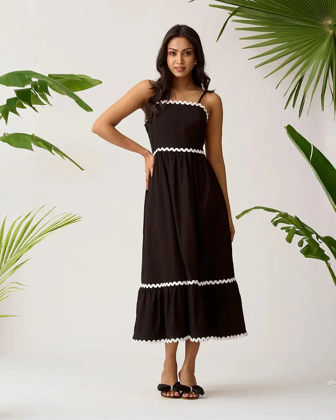 Coastal Breeze Lace Overlay Dress