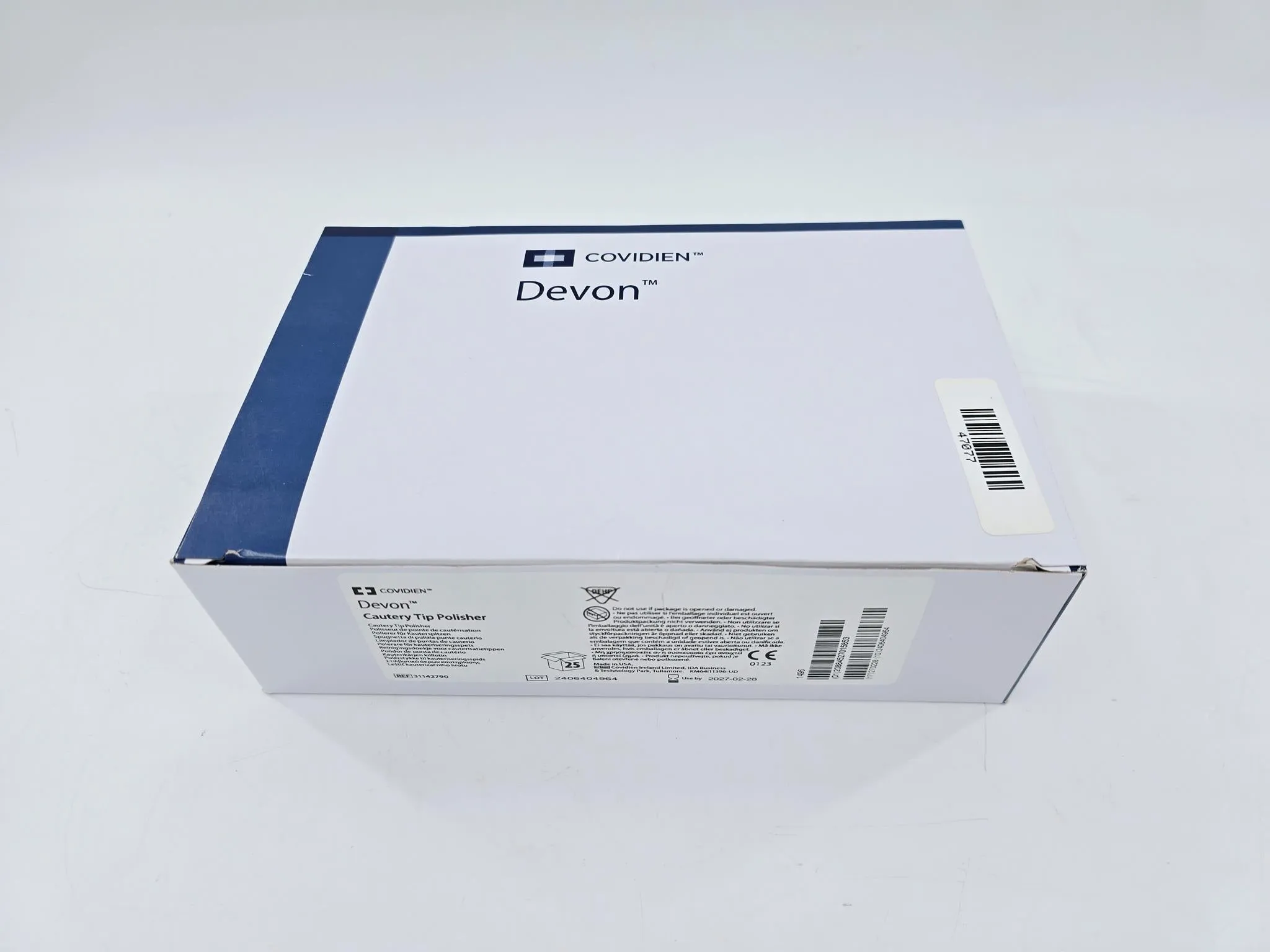 Covidien 31142790 Devon Cautery Tip Polisher Box Of 25