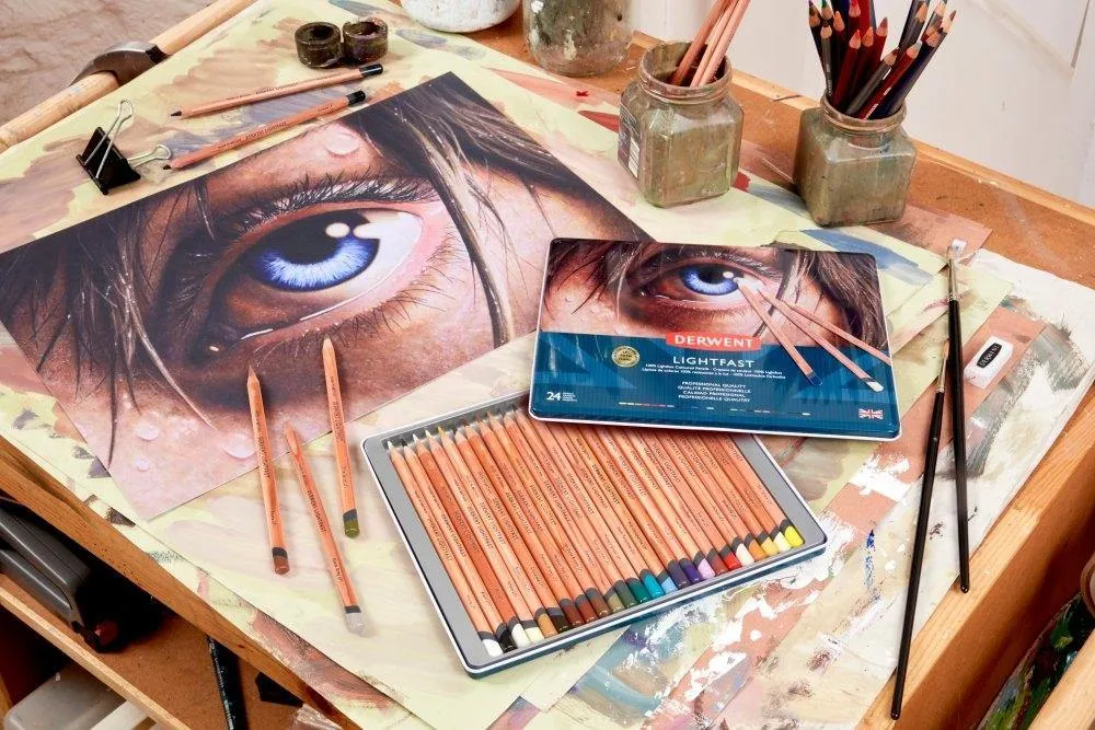 Derwent Professional 100% Lightfast Oil-based Colour Pencil Sets