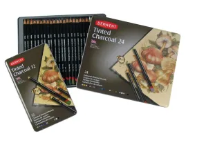 Derwent Professional Tinted Charcoal Pencil Sets