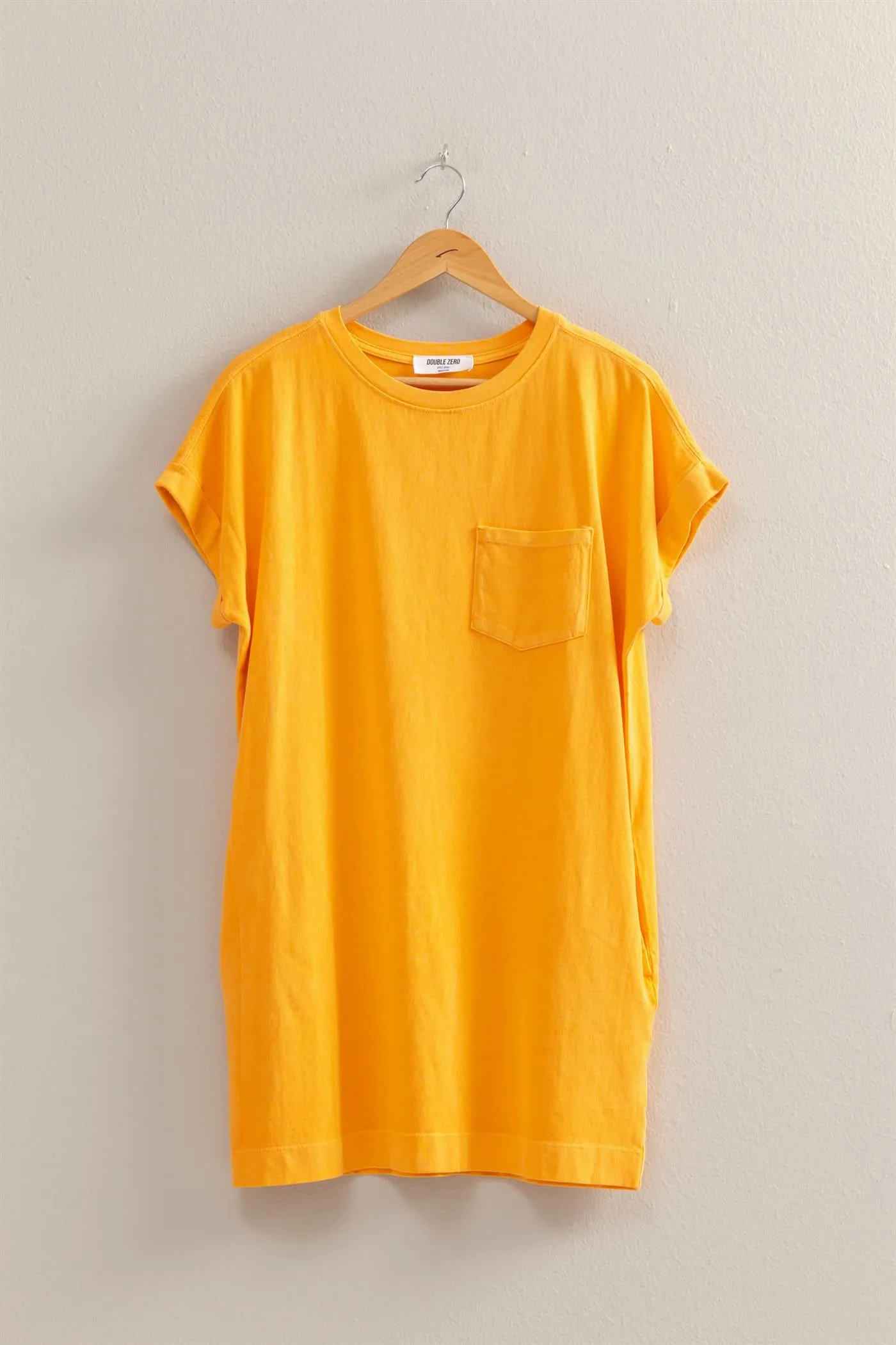 DZ25A916-Unwind In Style T Shirt Mini Dress