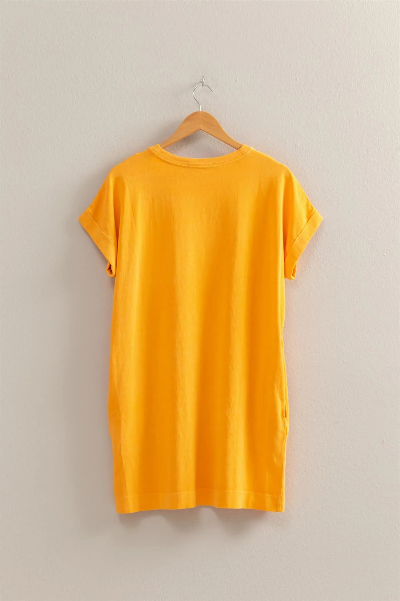 DZ25A916-Unwind In Style T Shirt Mini Dress