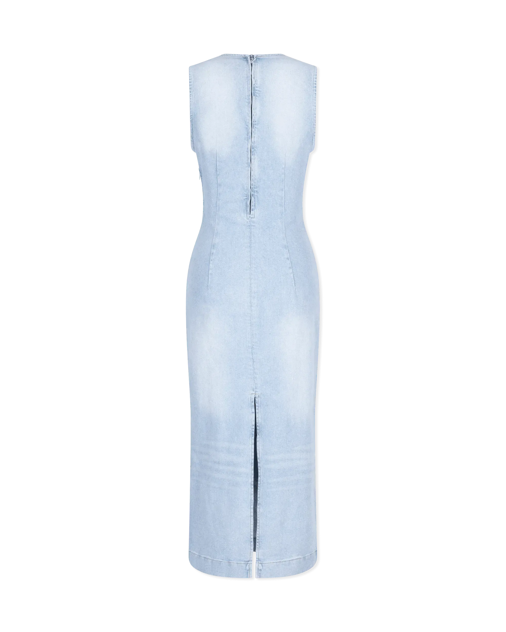 Esme Midi Denim Dress