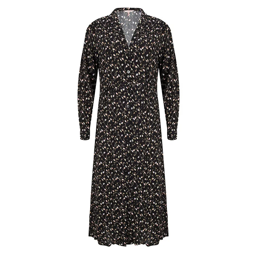 Esqualo - Paisley Button Down Midi