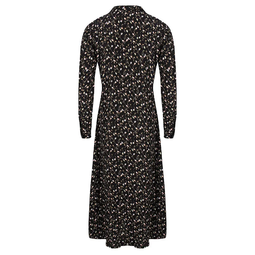 Esqualo - Paisley Button Down Midi
