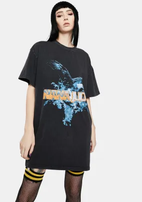 Fly High Graphic Tee Dress