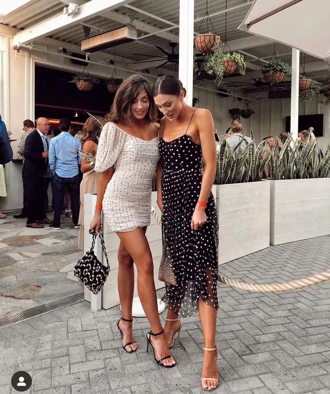 French retro polka dot dress