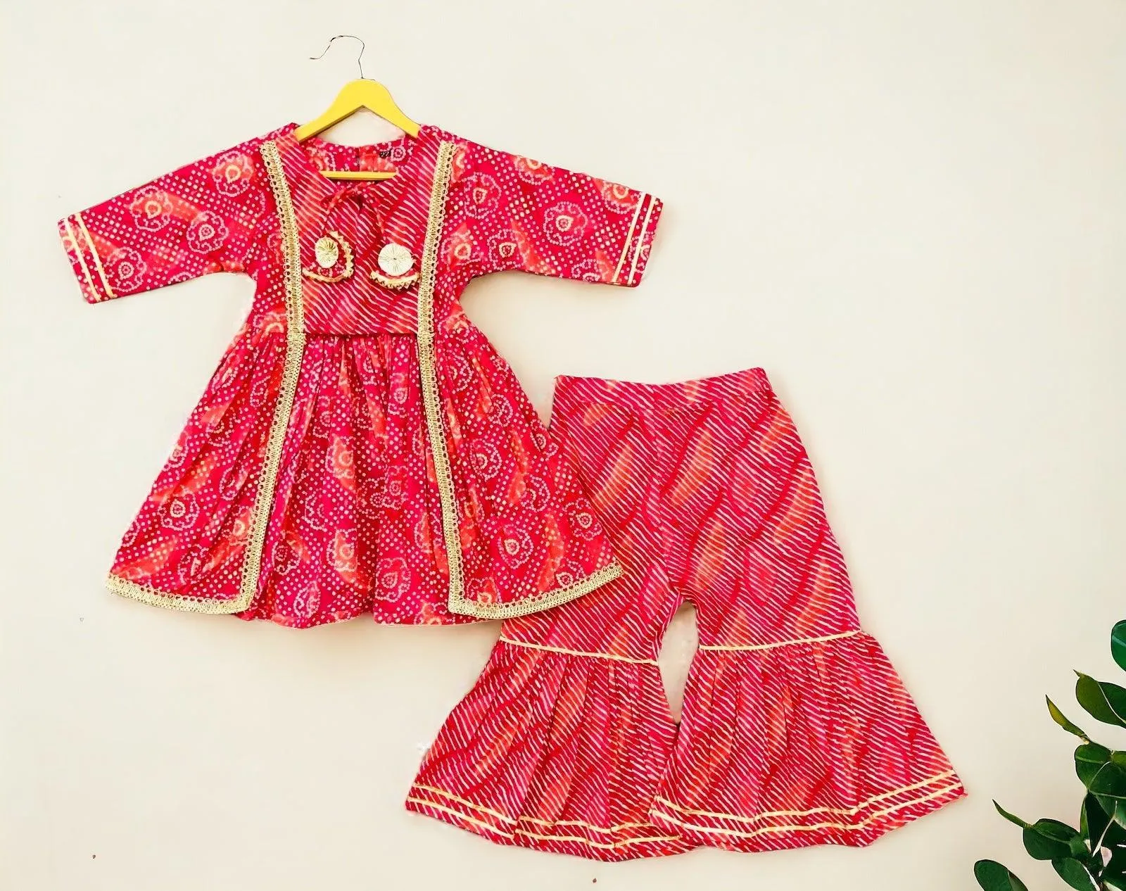 Grace Girls Kurti Sharara Set