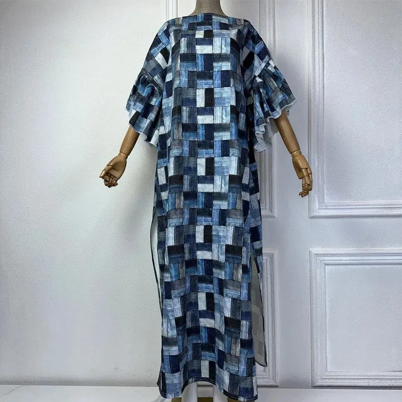 Harmony Patch Kaftan Dress