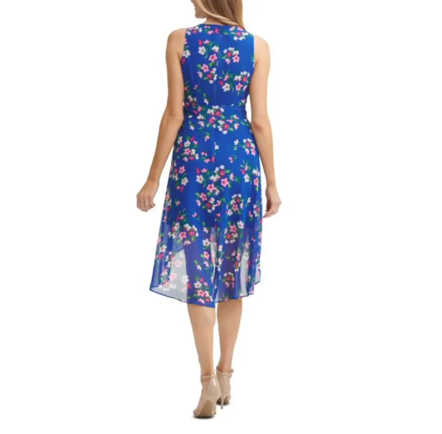 Jessica Howard Petite Printed High-Low Dress