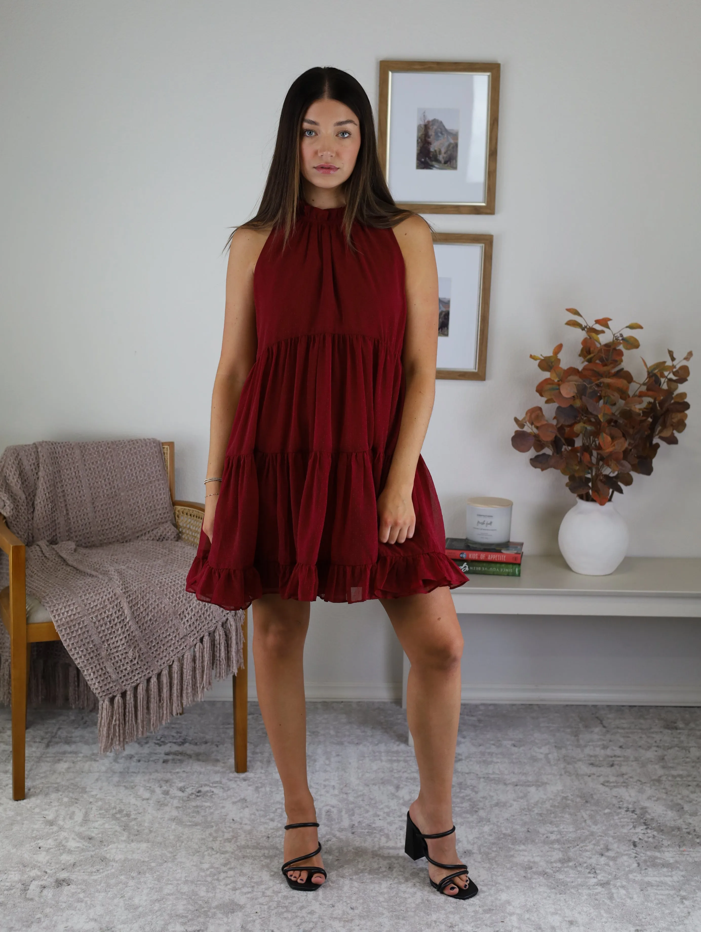 Maria Tiered Mini Dress