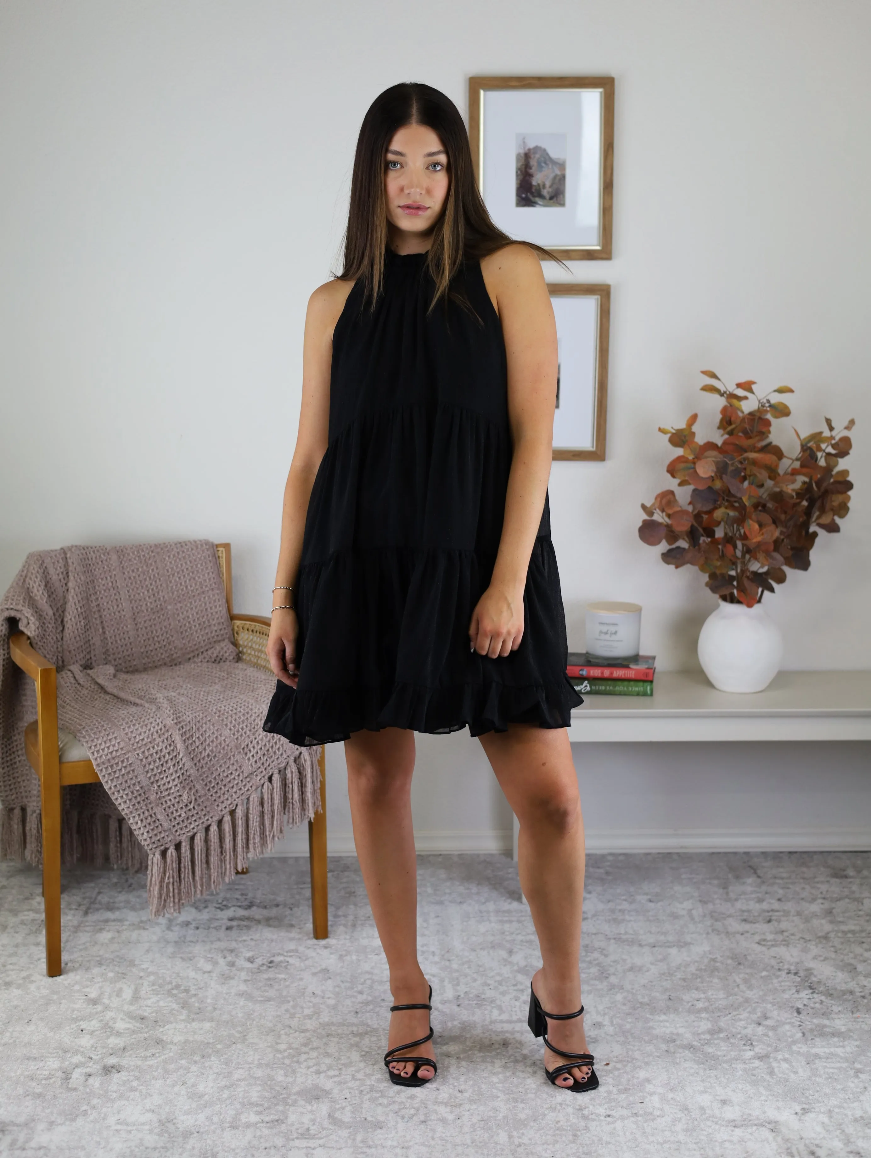 Maria Tiered Mini Dress