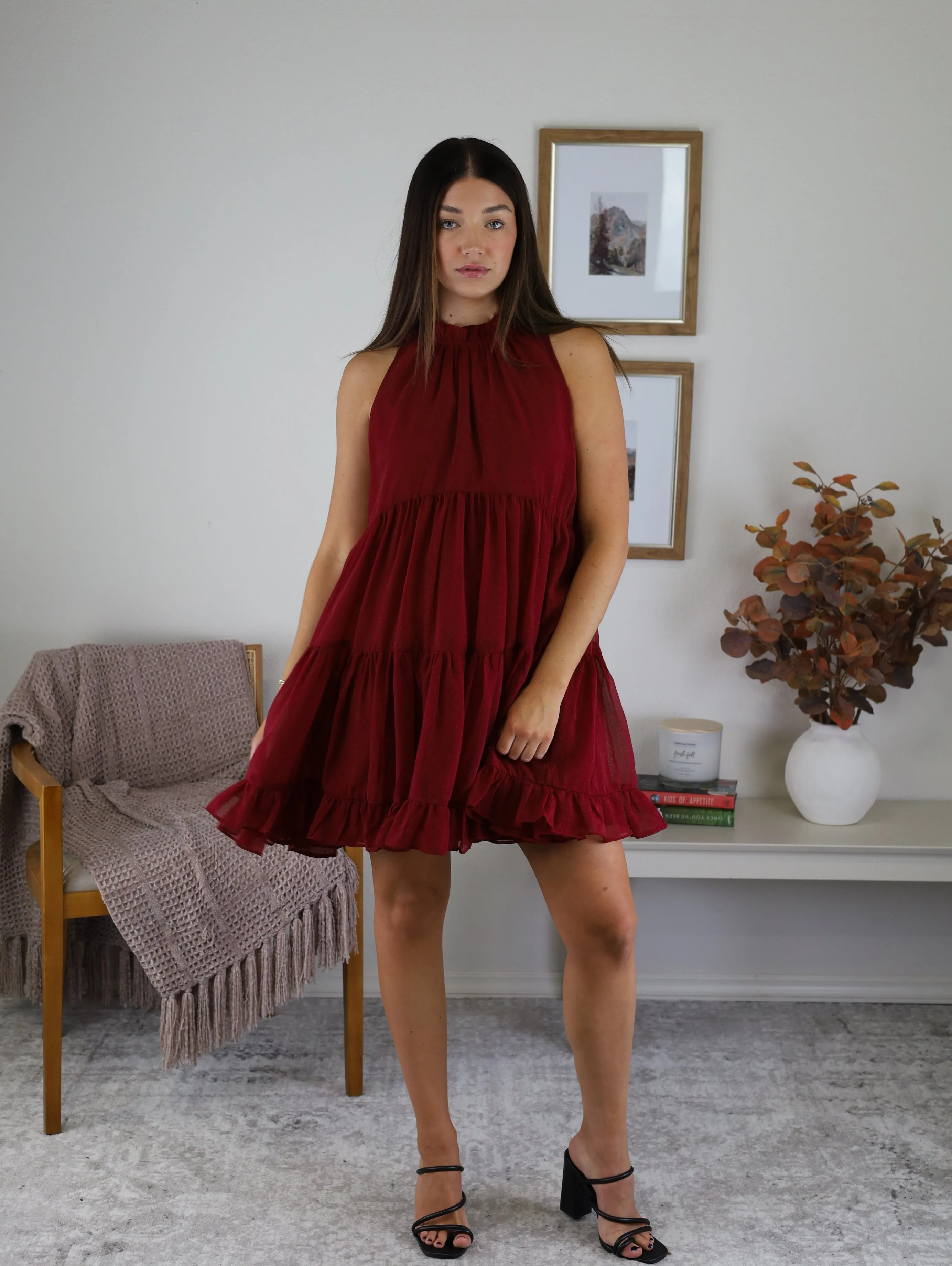 Maria Tiered Mini Dress