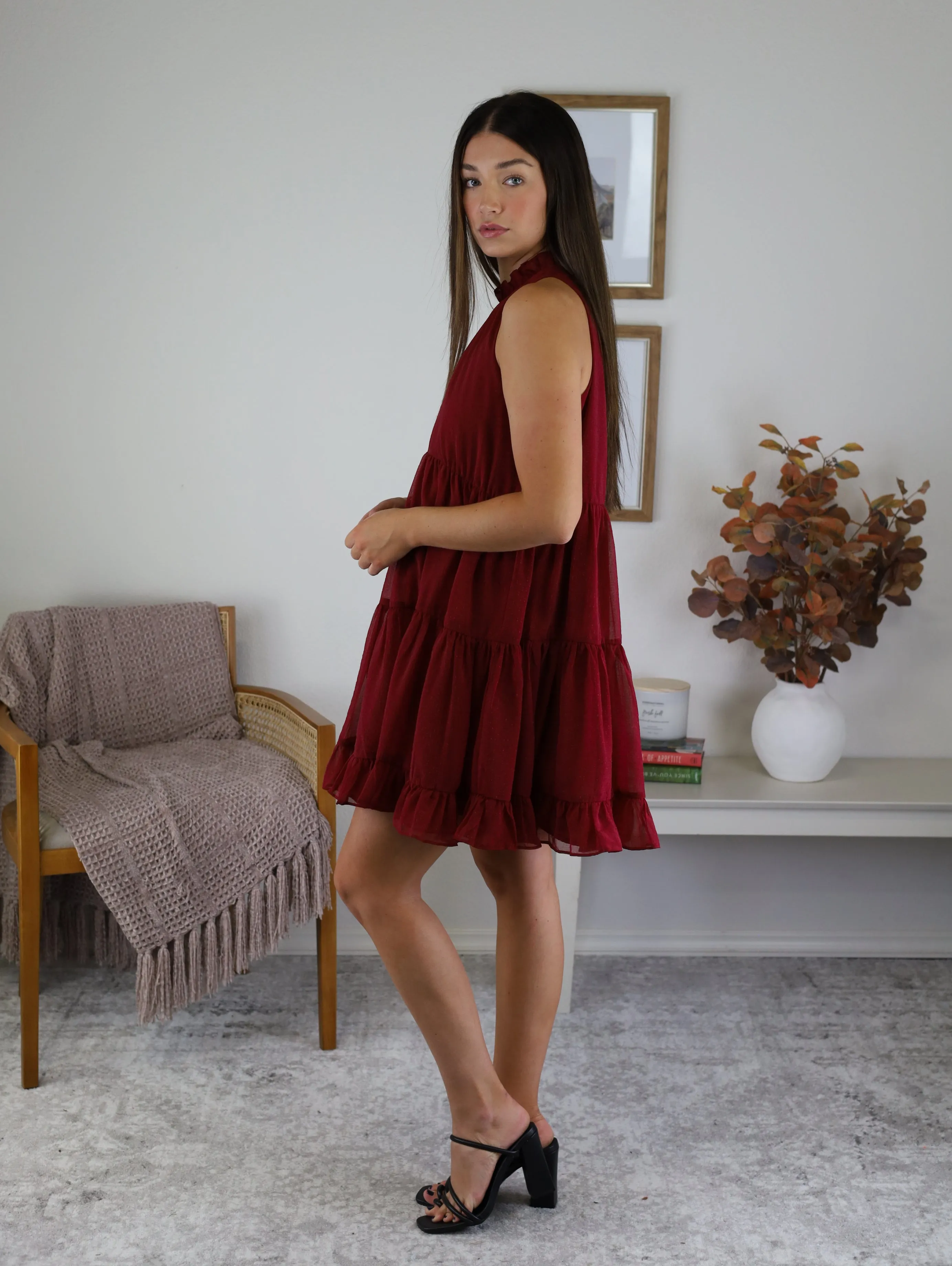 Maria Tiered Mini Dress