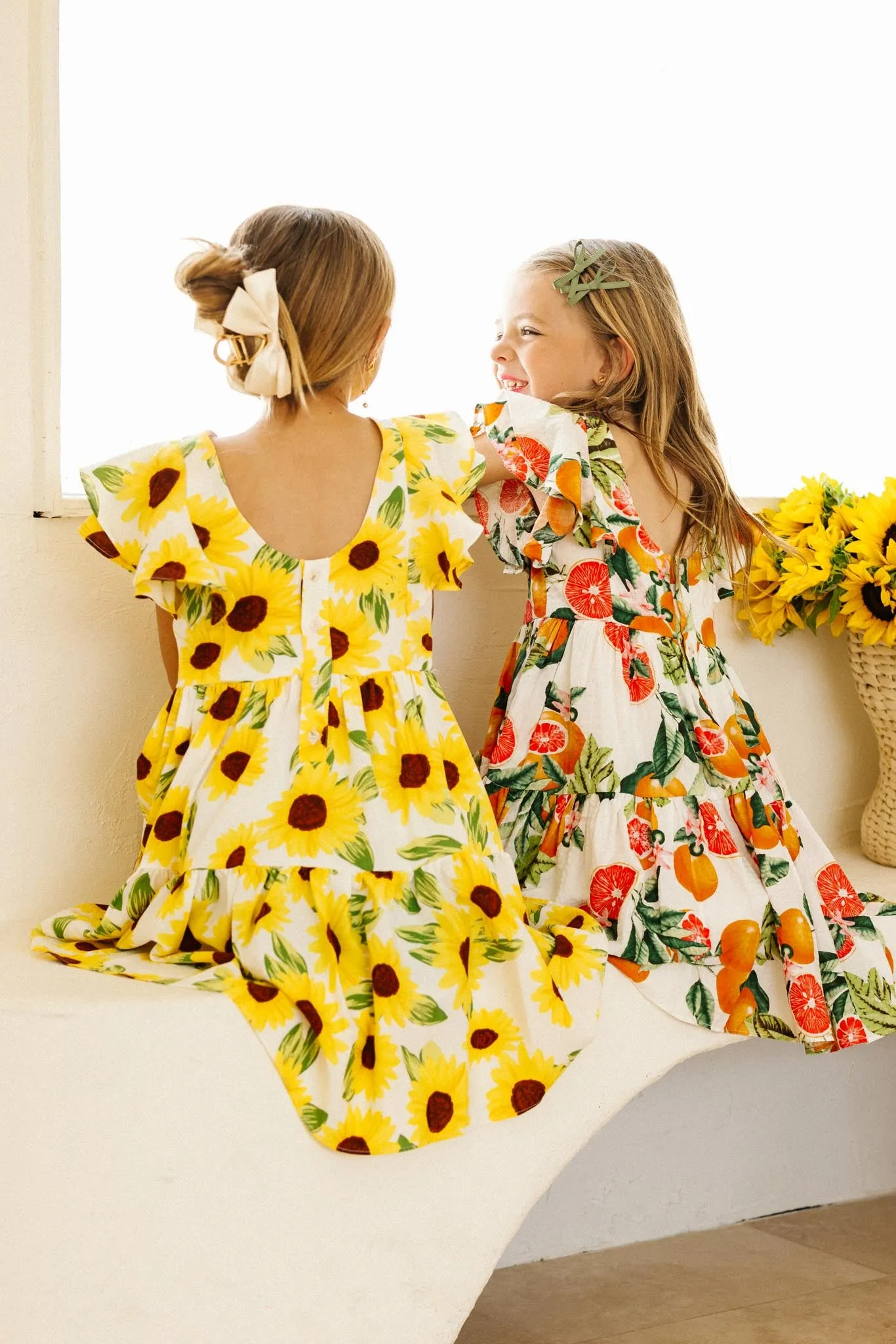 Mini Trixie Dress in Sunflower - FINAL SALE
