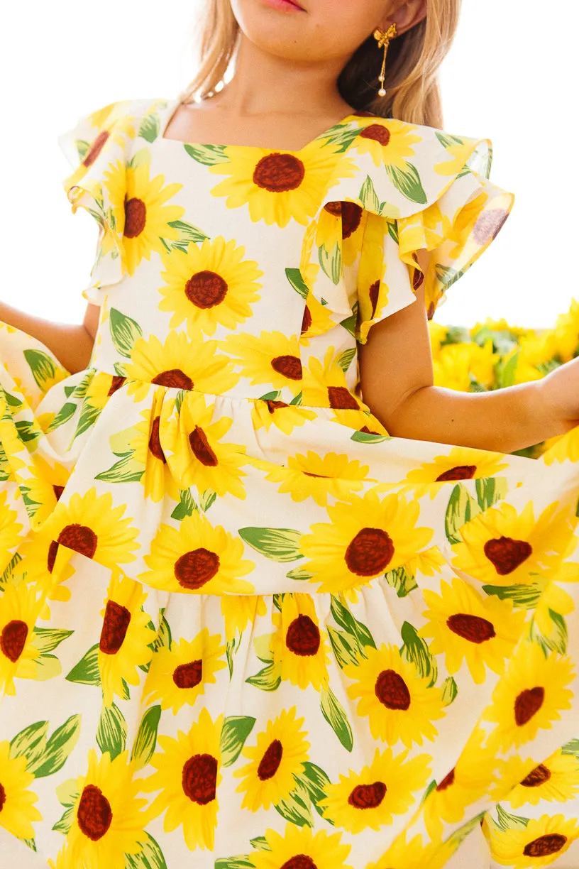 Mini Trixie Dress in Sunflower - FINAL SALE
