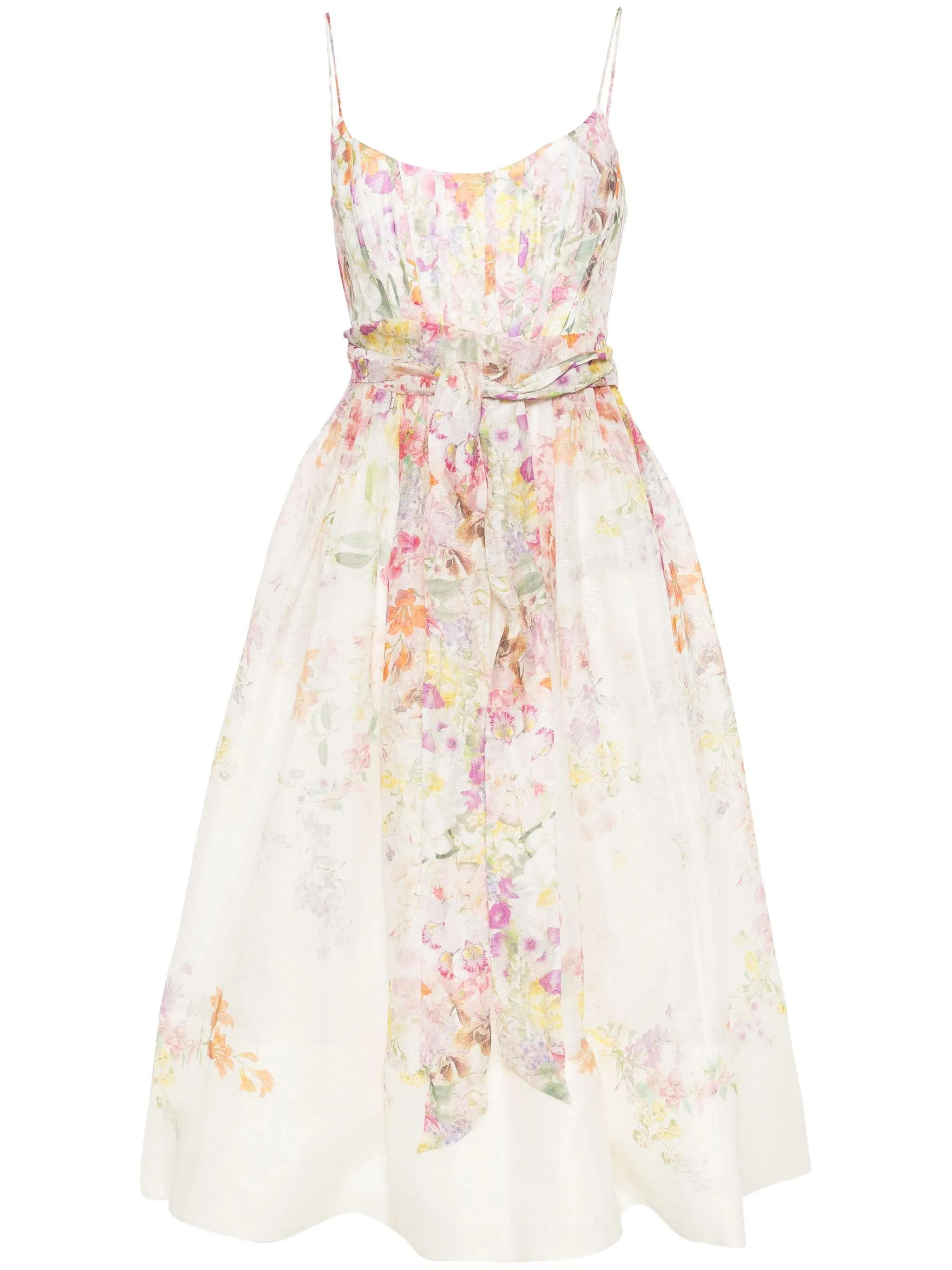 Natura Corset Midi Dress