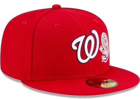 New Era 
						Washington Nationals Patchwork Undervisor 59fifty Fitted Hat