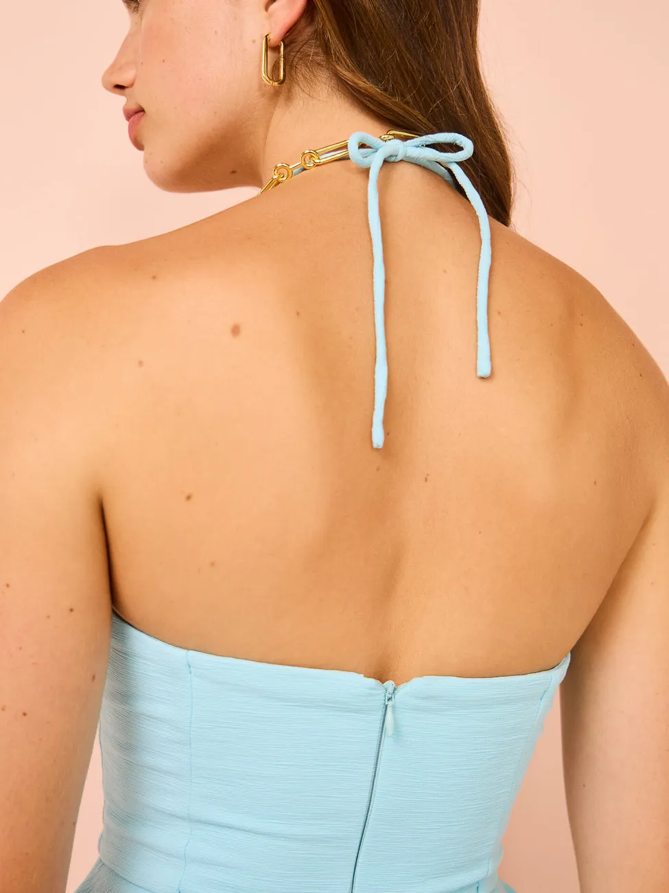 One Fell Swoop Evelyn Mini Dress in Dove