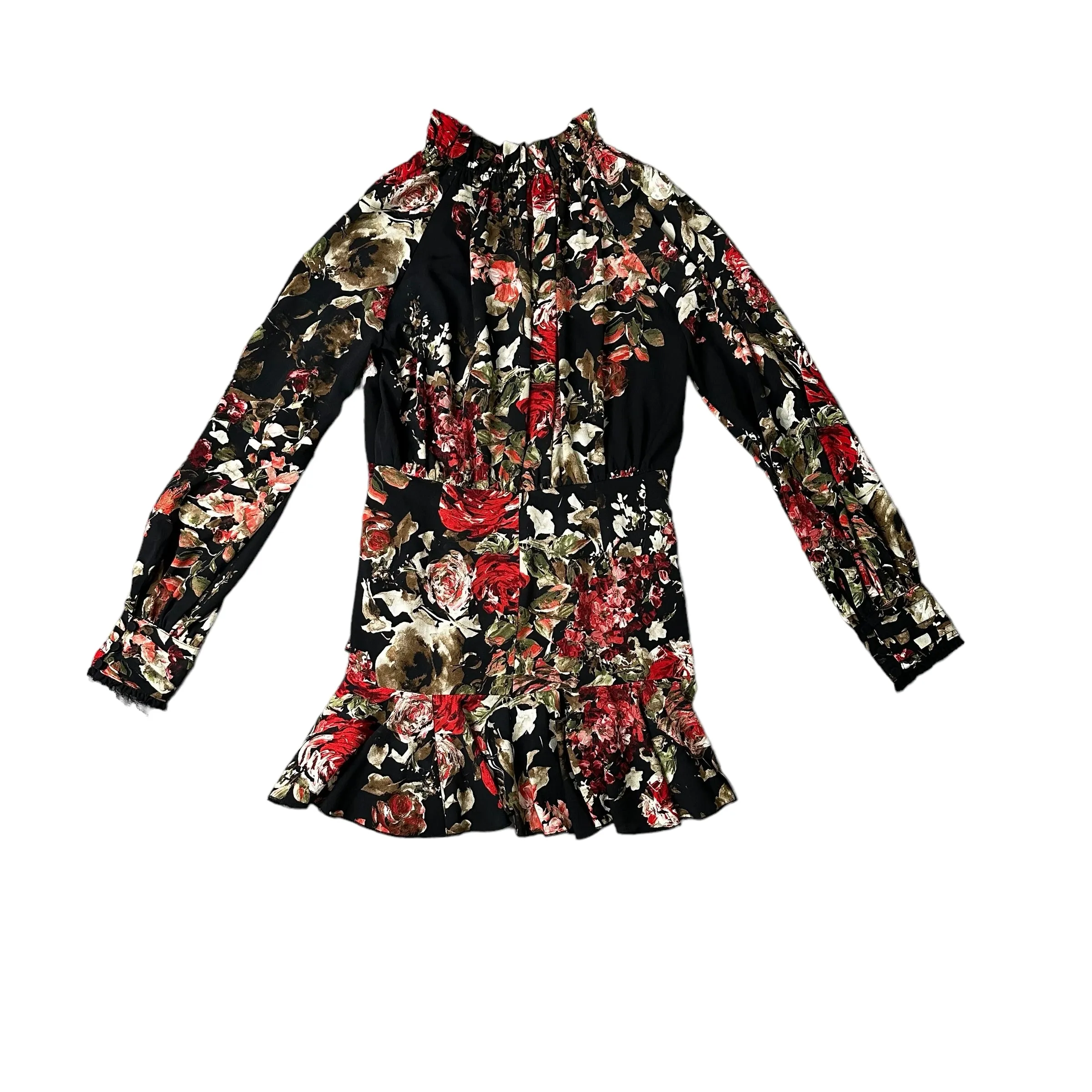Painted Rose Dress - L