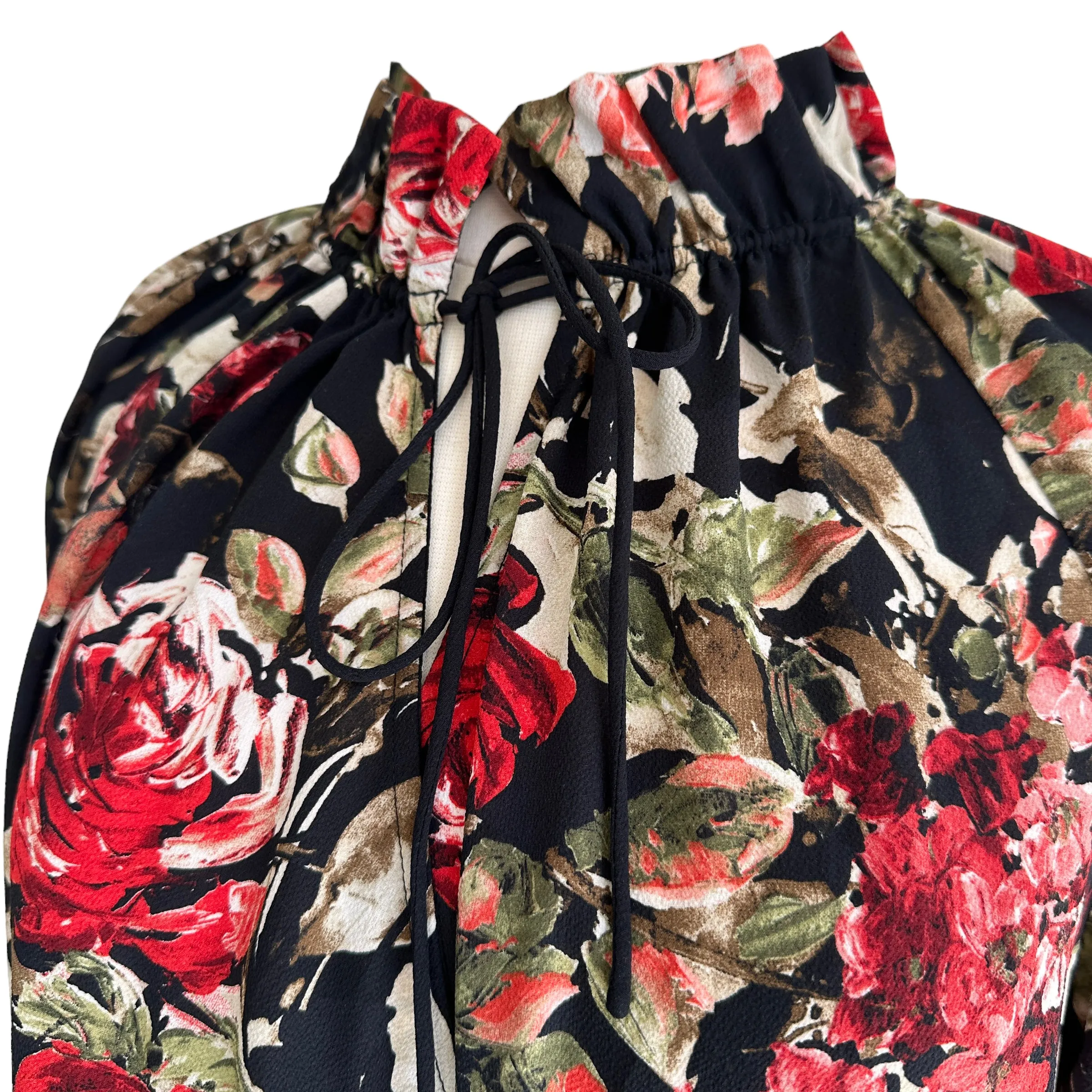 Painted Rose Dress - L