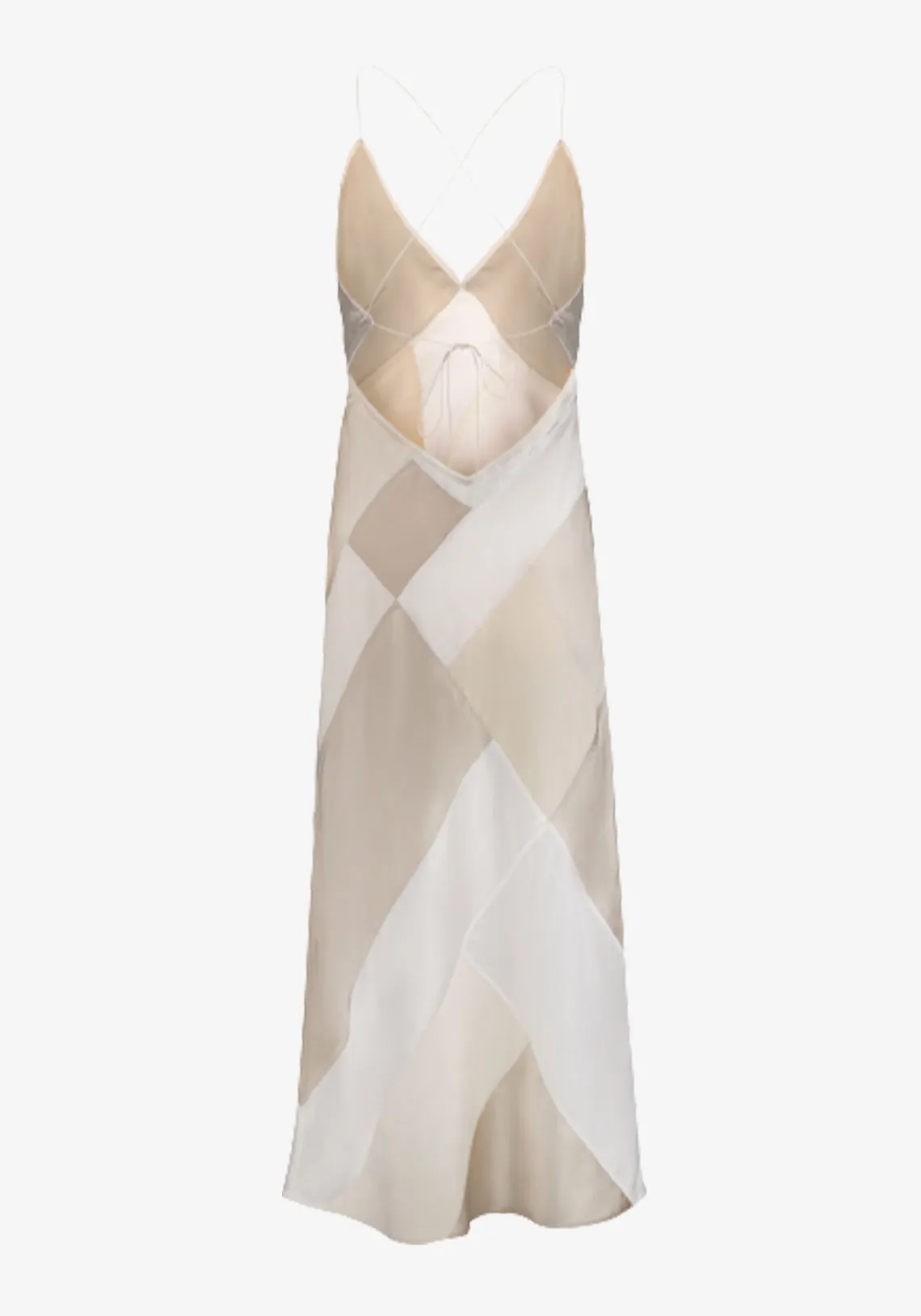 PATCHWORK MAXI DRESS