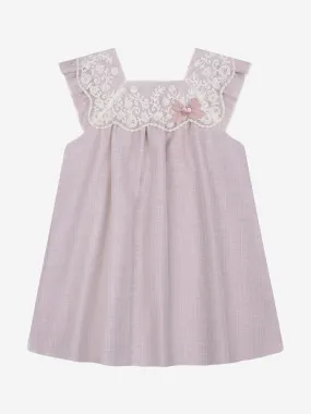 Paz Rodriguez Baby Girls Dress - & White Cotton Lace Dress