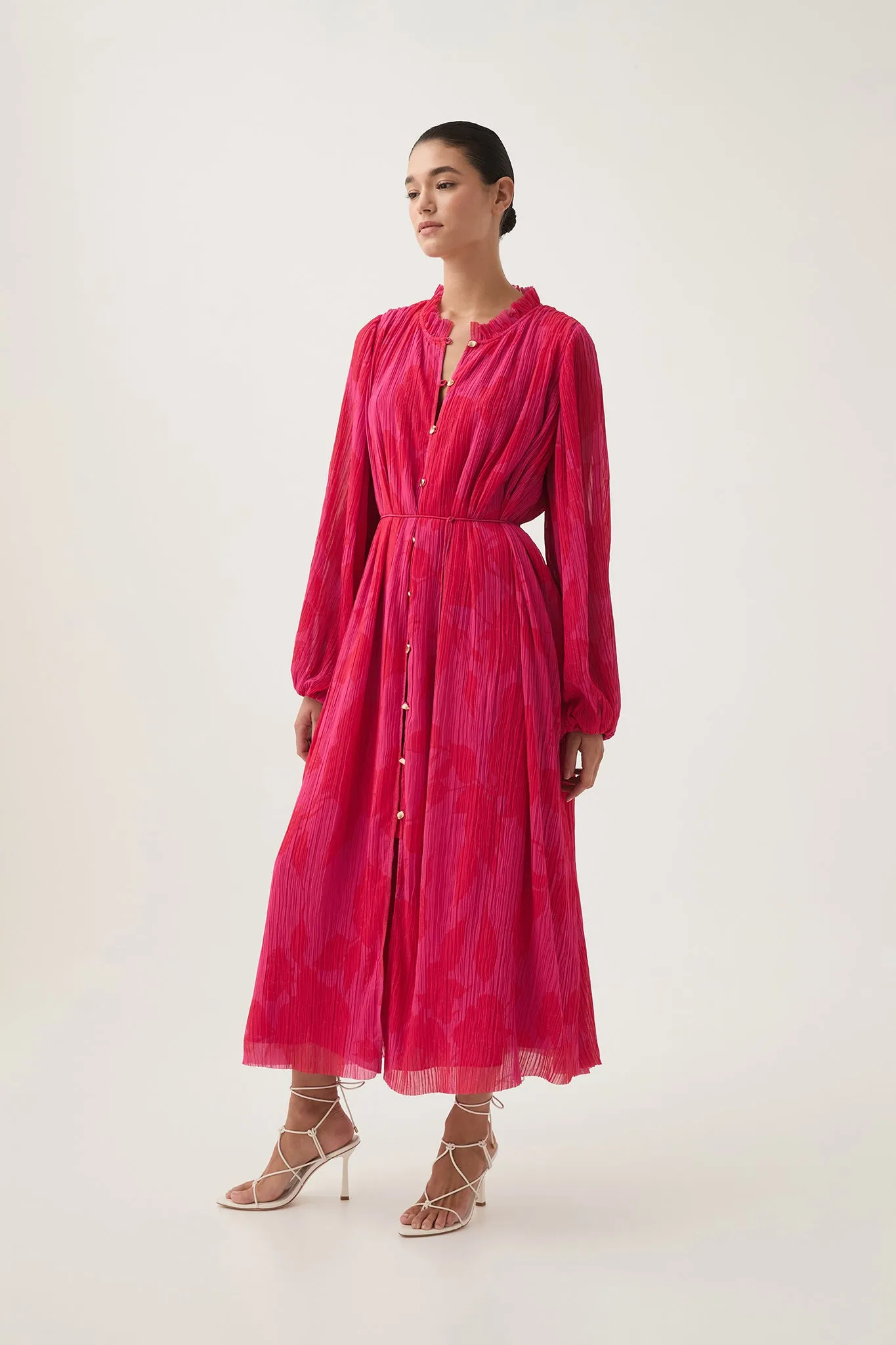 Pelmet Midi Dress