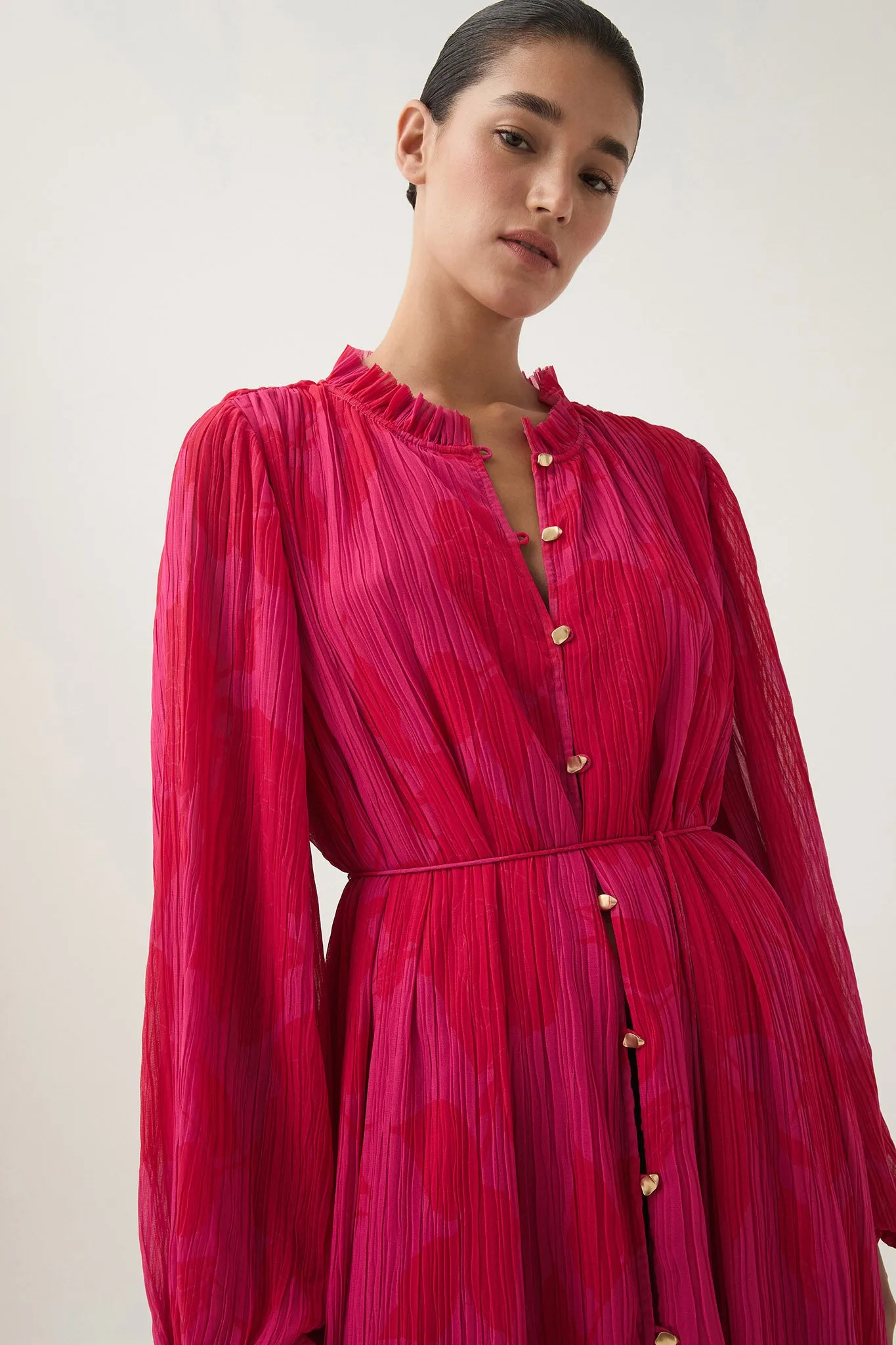 Pelmet Midi Dress