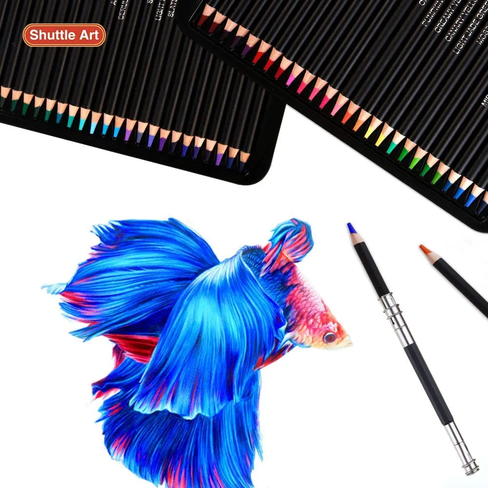 Professional Colored Pencils - Set of 80