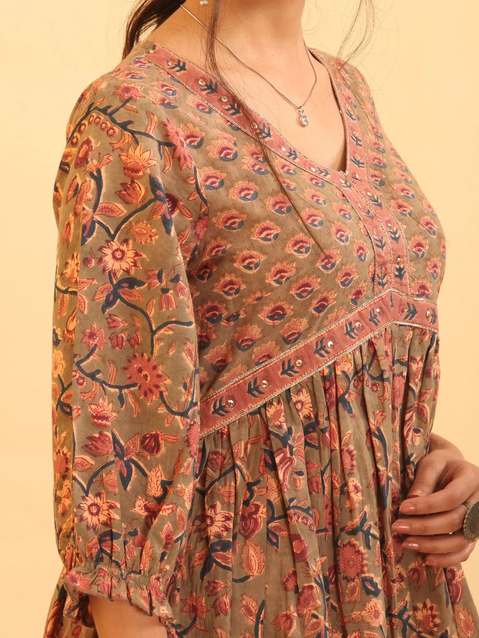Sanjh Aaina Dress