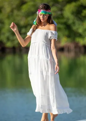 Sarita Dress - White
