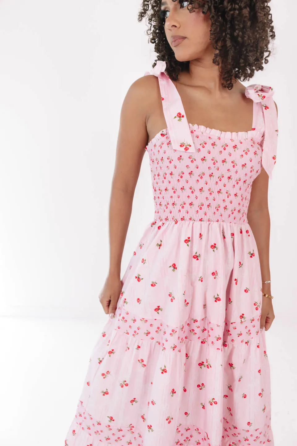 She's So Lovely Maxi Dress - Light Pink