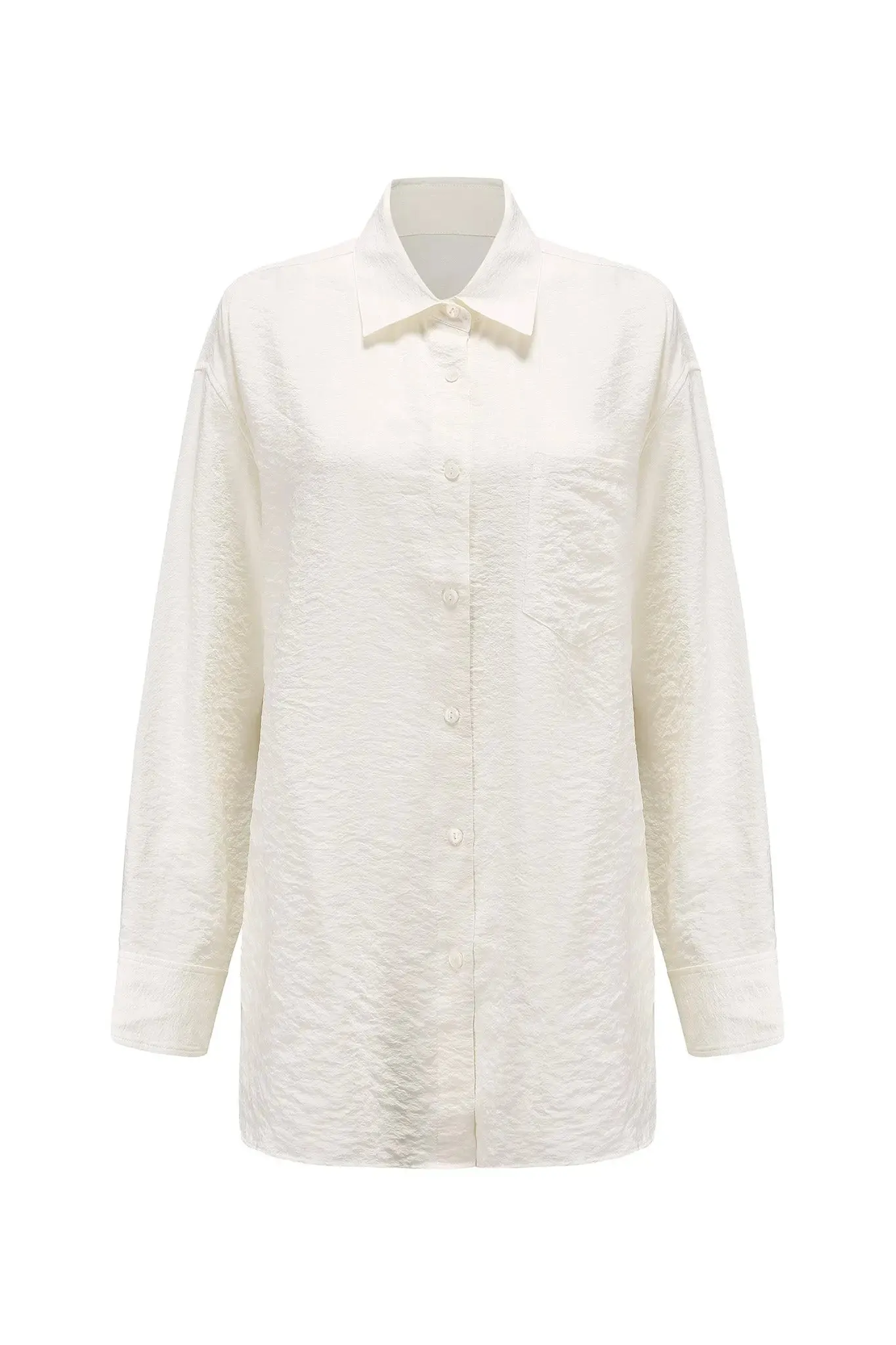 Silk Button Down Shirt