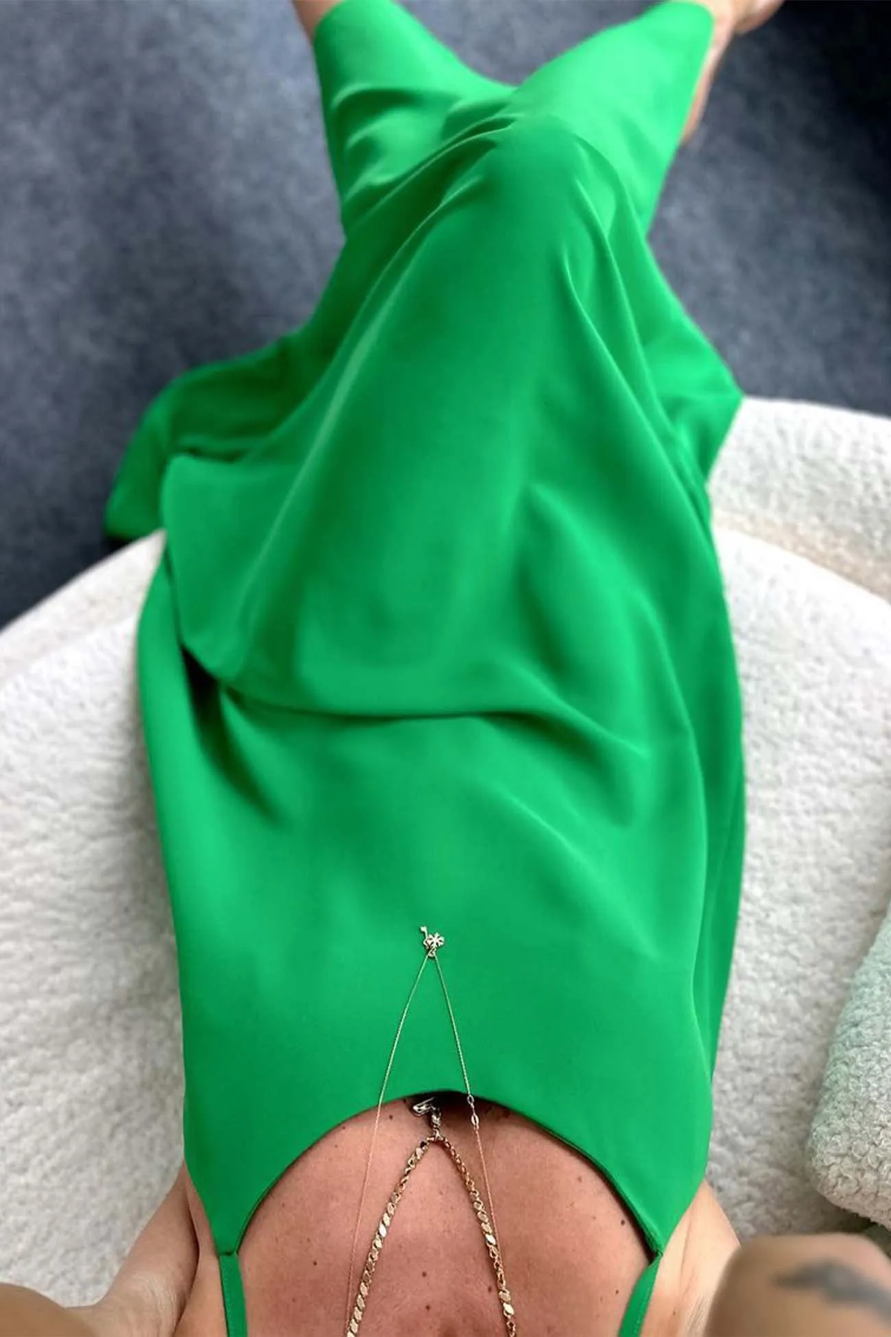 Solid Color A-Line Sleeveless Midi Dress