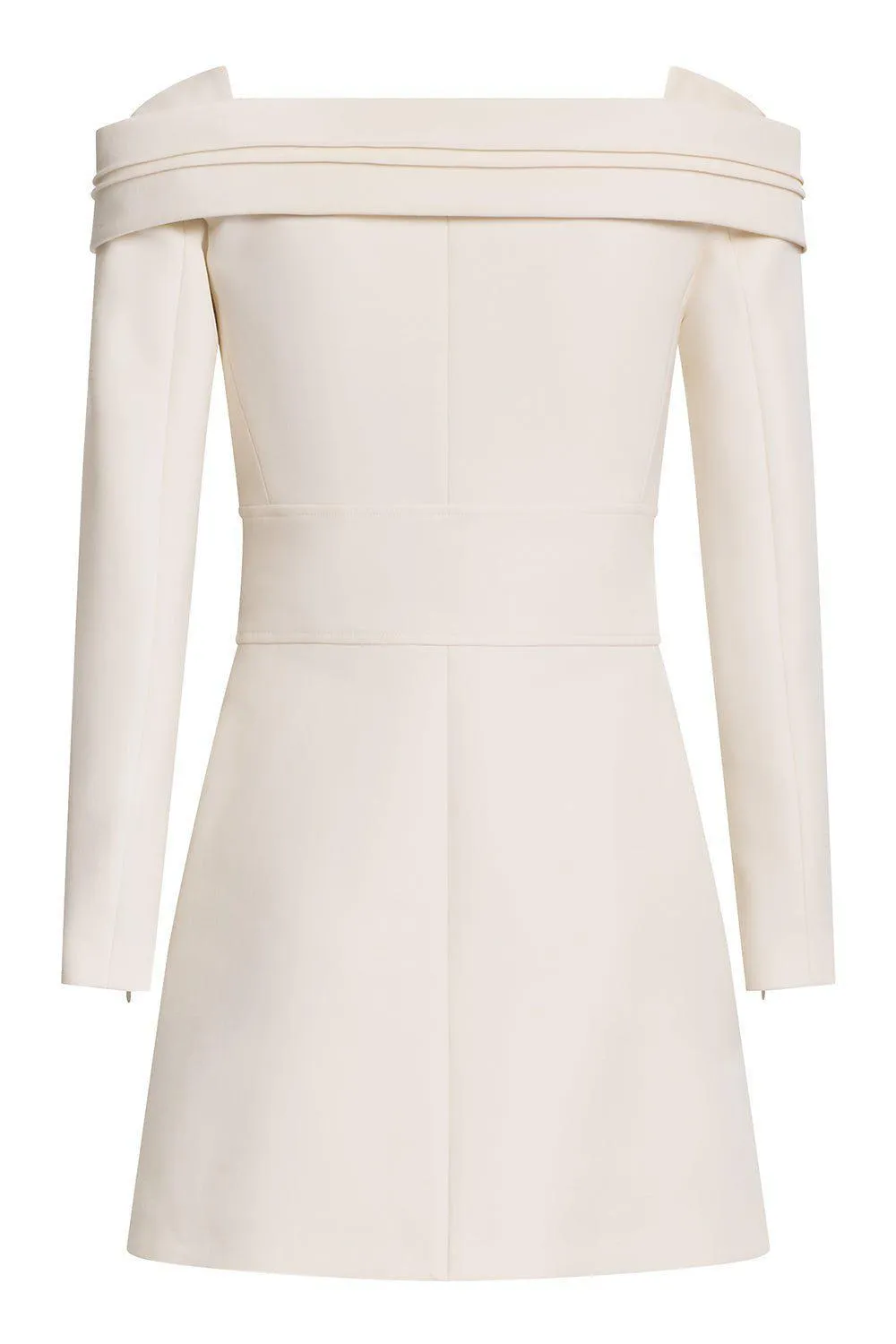 Structured Long Sleeve Mini Dress