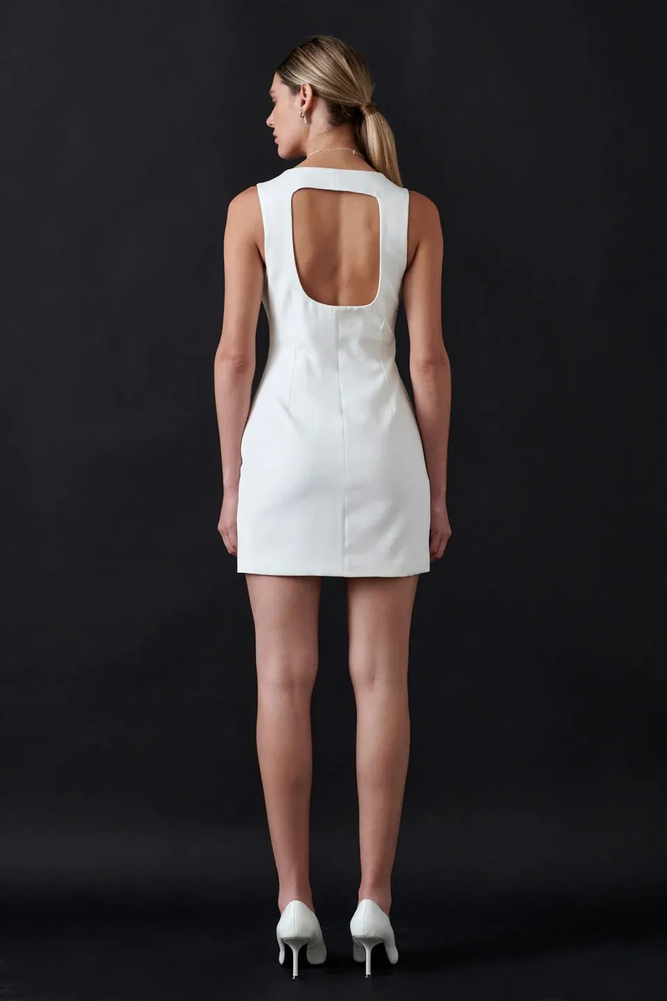 Structured Mini Dress