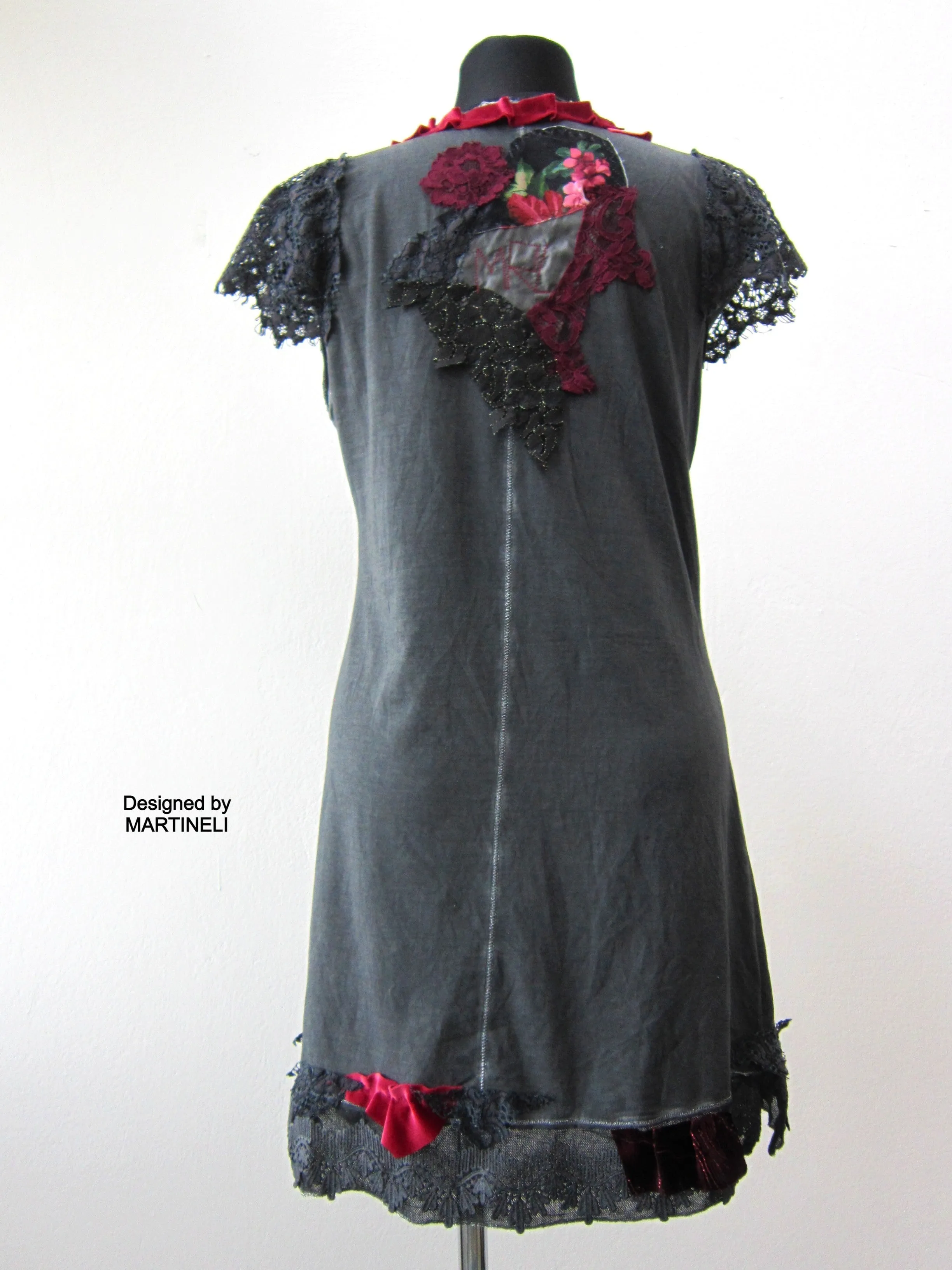 Summer Tank Dress,M/L Gray Midi Dress