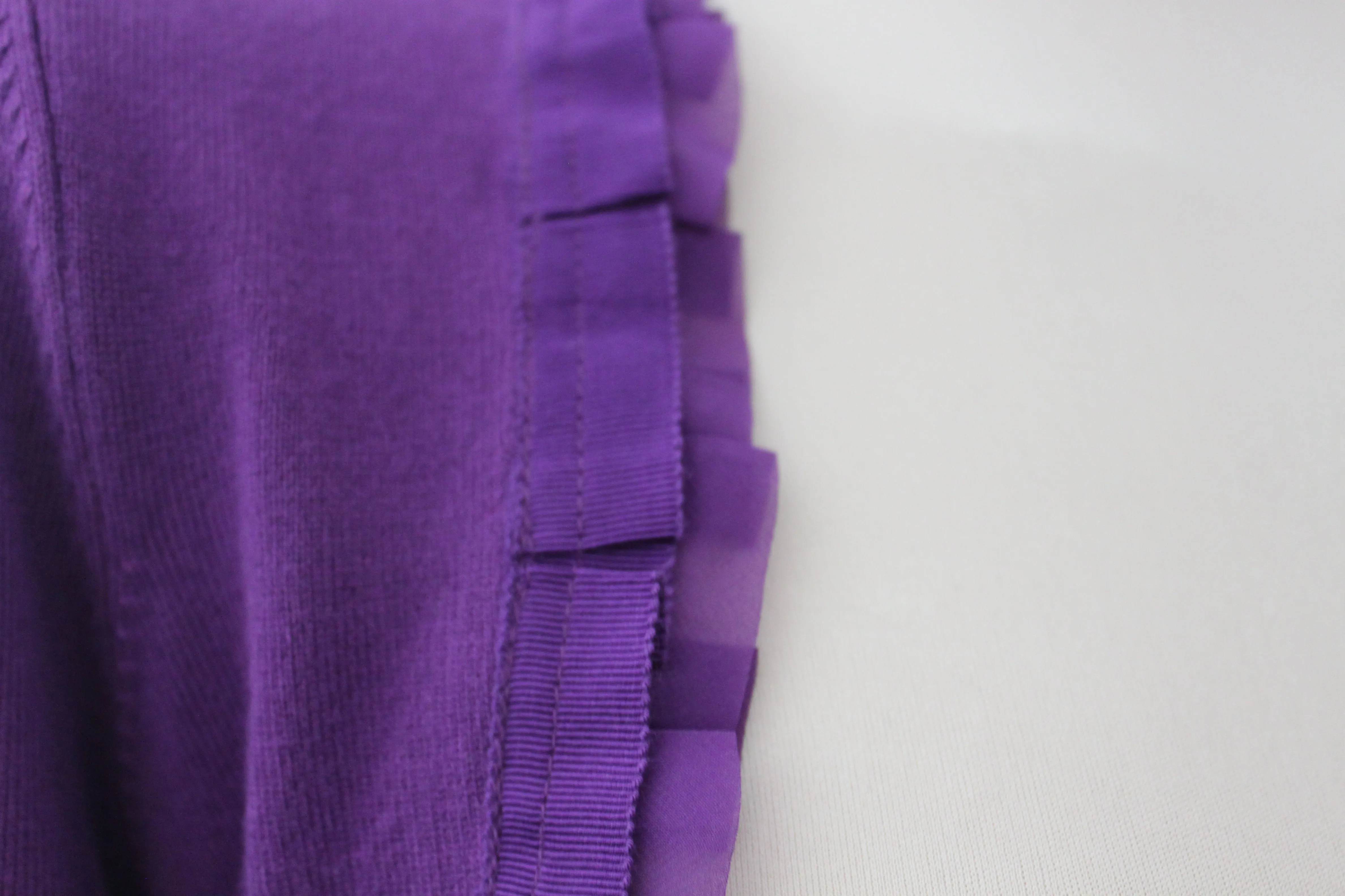 Warm Autumn Purple Bolero Cardigan